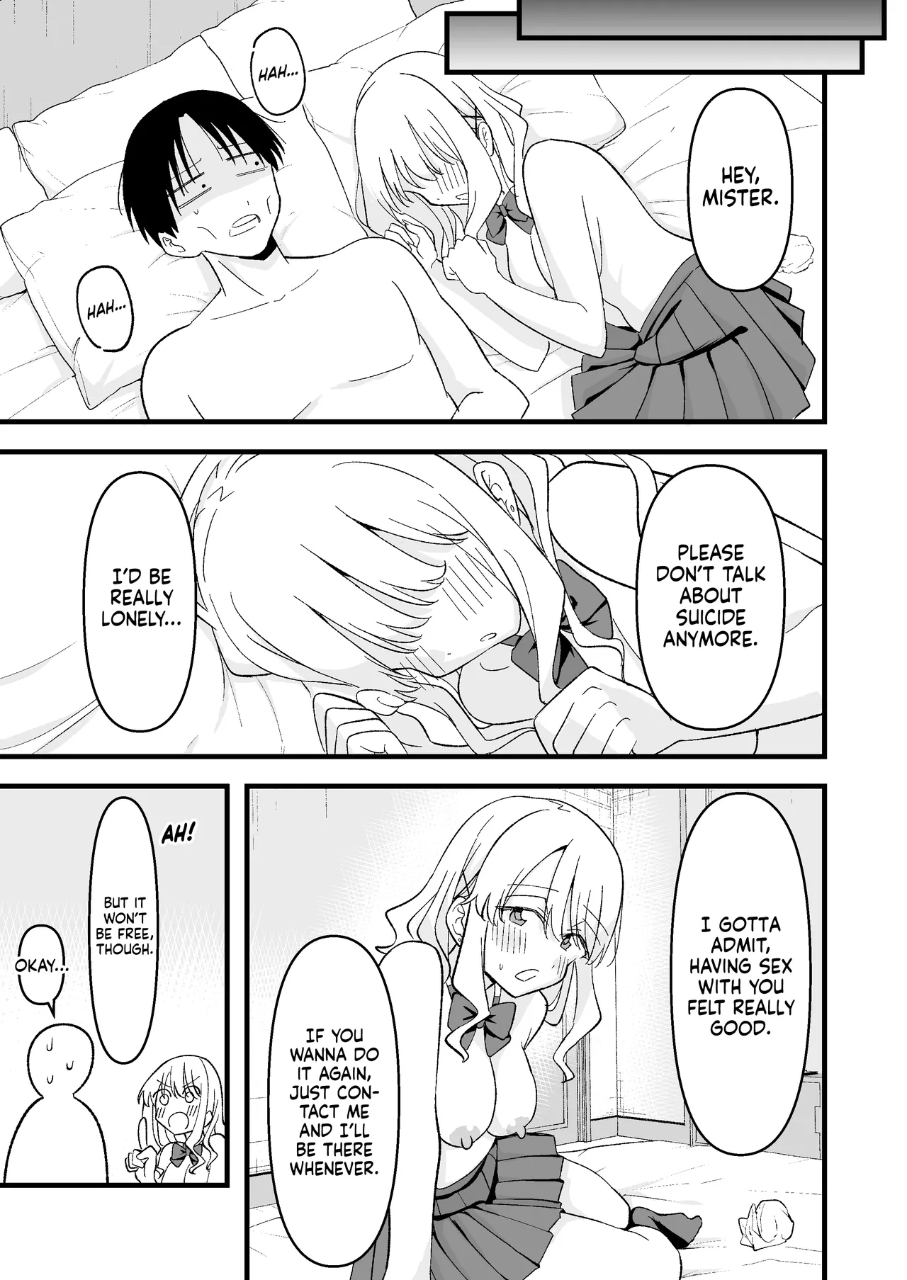 I Was a Suicidal Wage Slave Until a Daddy Hunting Gyaru of Light Made Me Cum page 42