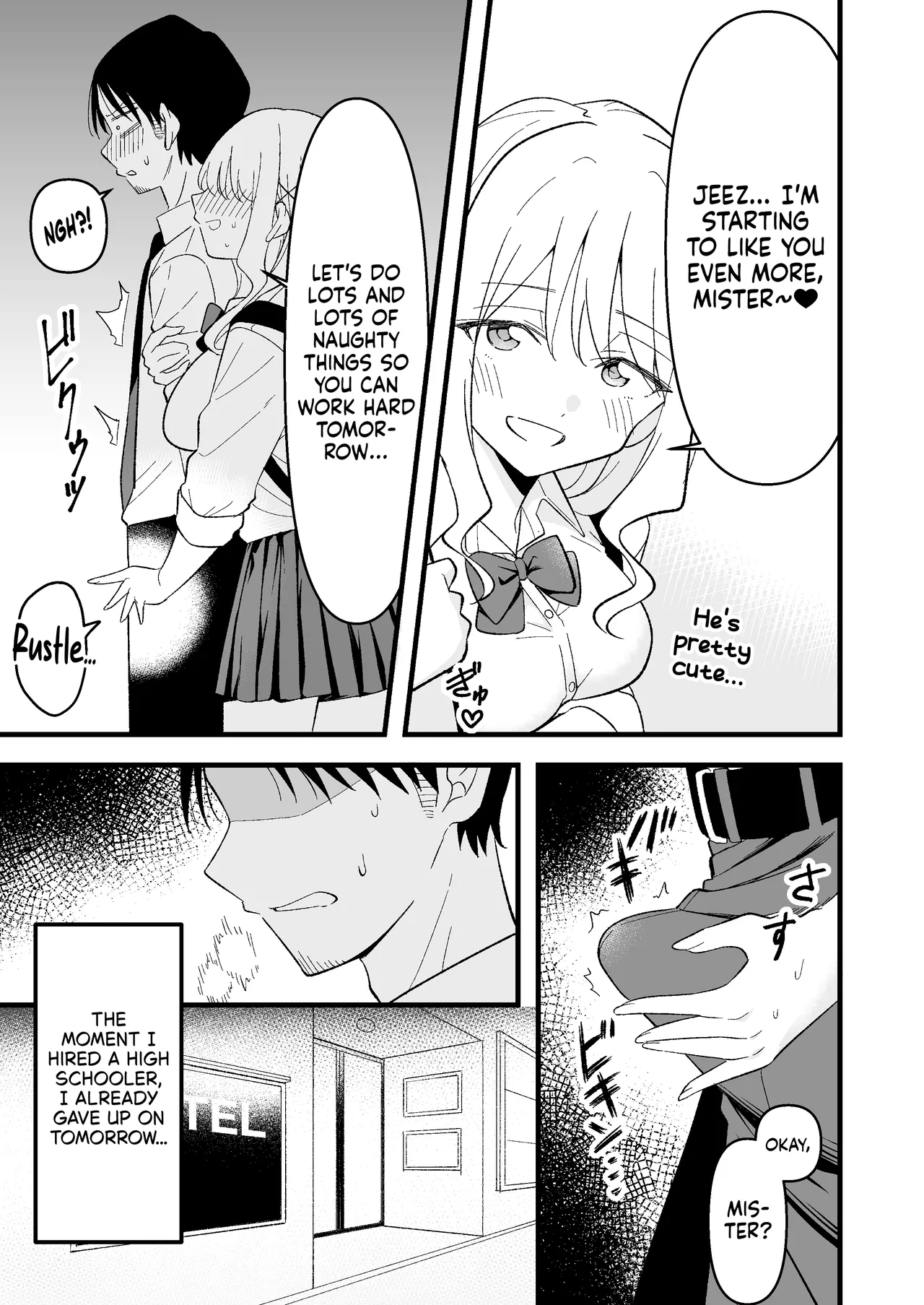 I Was a Suicidal Wage Slave Until a Daddy Hunting Gyaru of Light Made Me Cum page 6