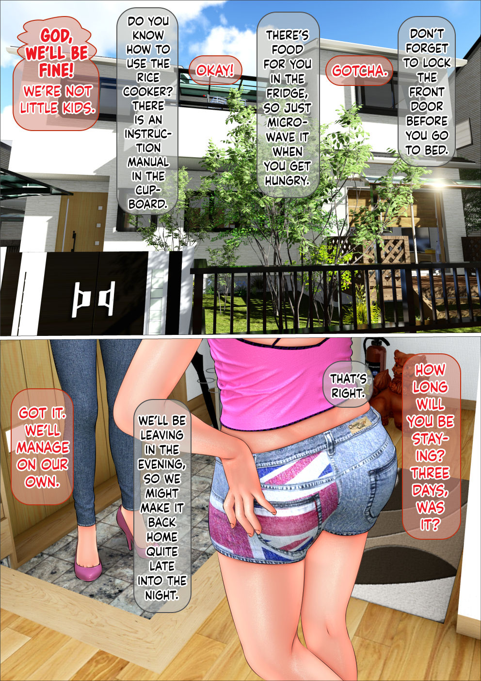 I was House Sitting With my Gal Little Sister, and We Ended Up Fucking Like Rabbits page 4