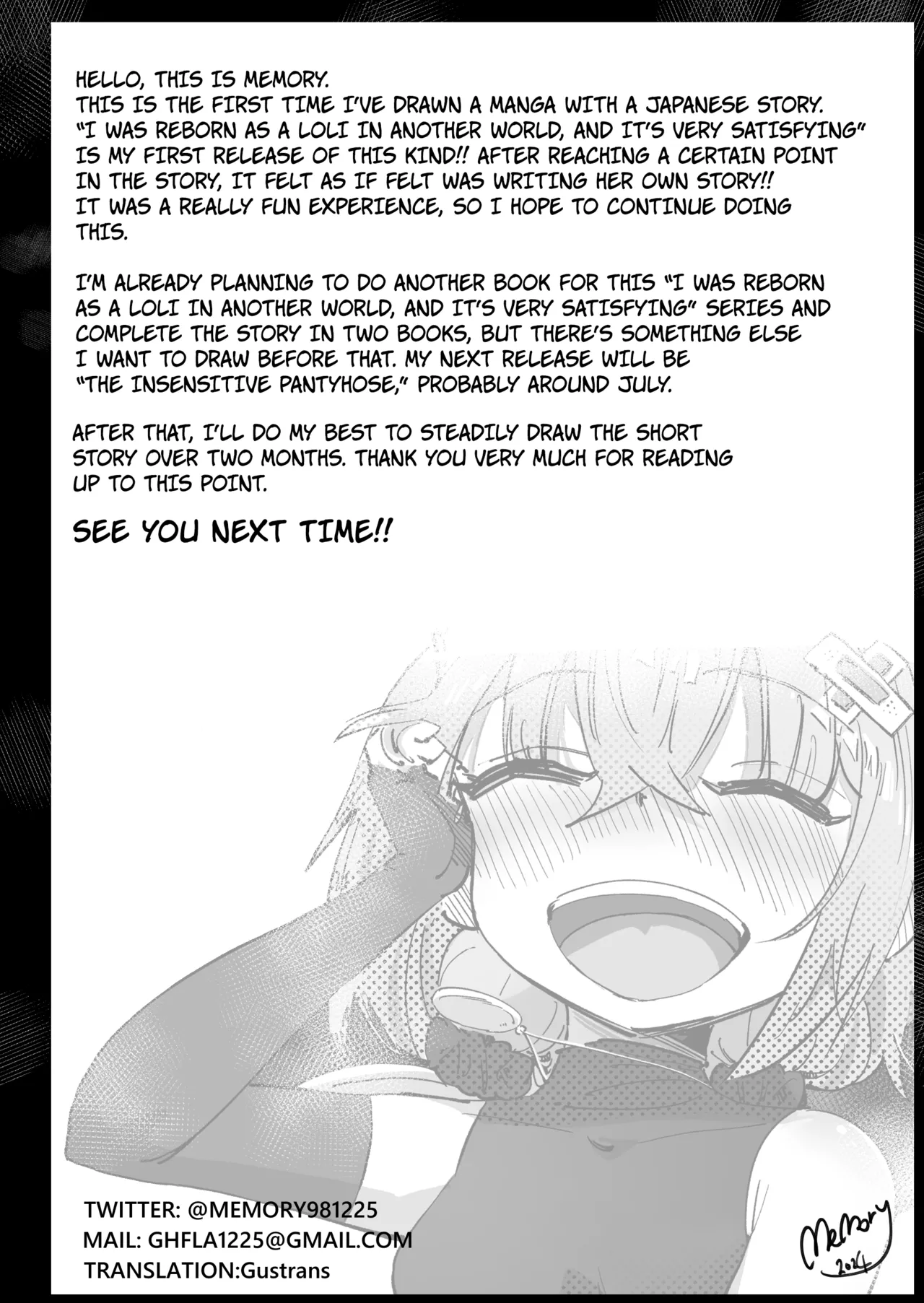 I Was Reborn As A Loli In Another World, And It's Very Satisfying page 64