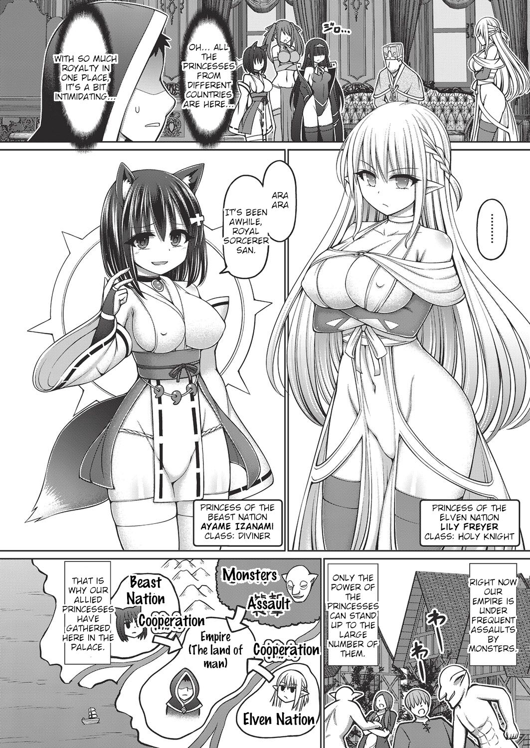 I Was Reincarnated as a Sorcerer, So I Tried to Enslave All the Princesses Ch. 1 page 2
