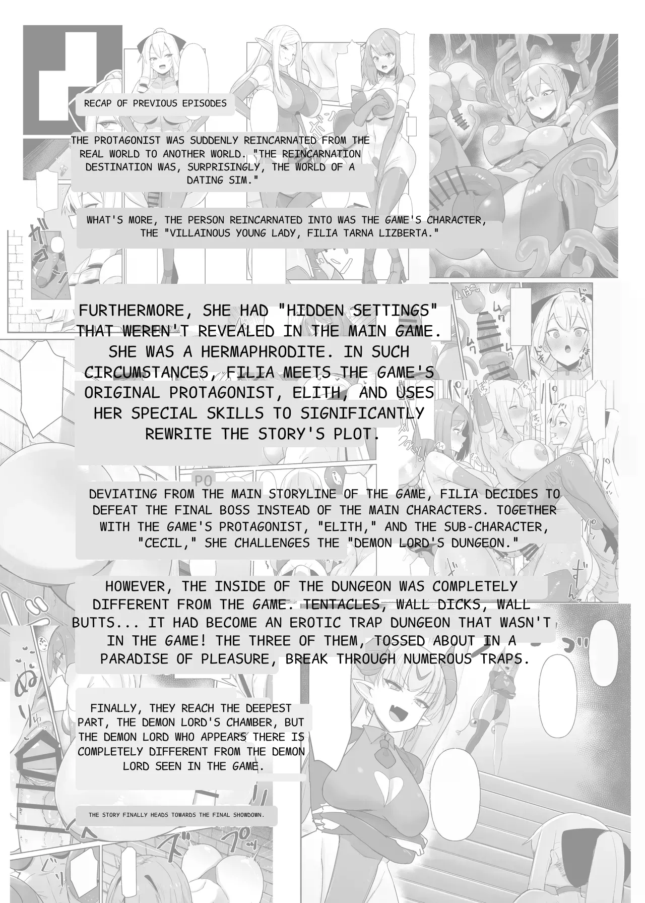 I was reincarnated as a villainess in an otome Game who was a futanari in her backstory 1-4 page 100