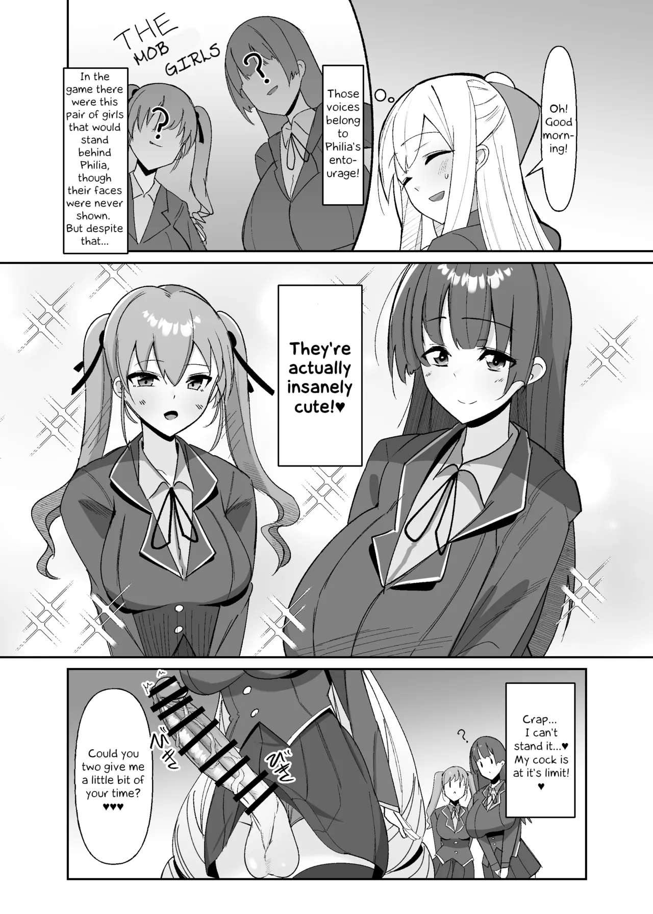 I was reincarnated as a villainess in an otome Game who was a futanari in her backstory 1-4 page 12