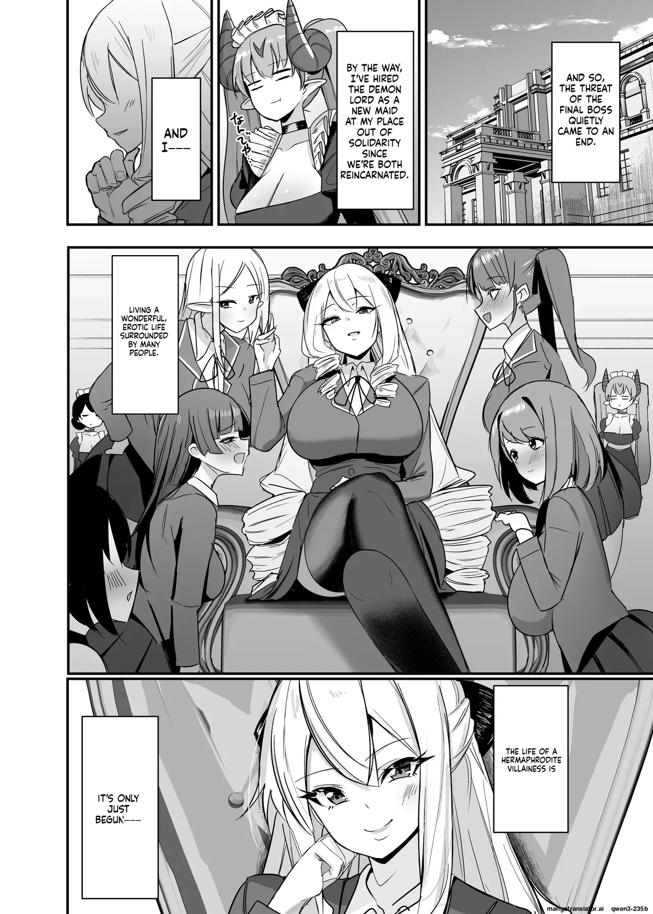 I was reincarnated as a villainess in an otome Game who was a futanari in her backstory 1-4 page 128