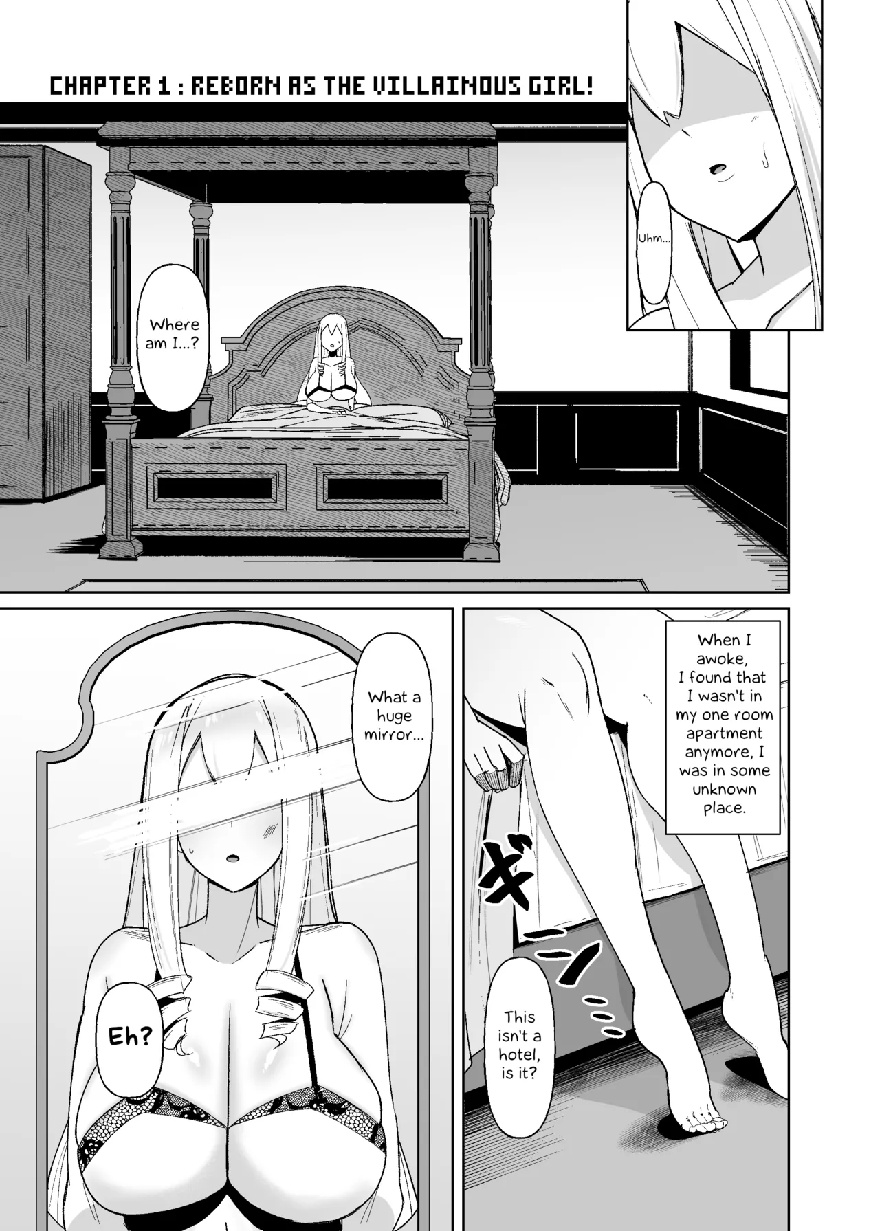 I was reincarnated as a villainess in an otome Game who was a futanari in her backstory 1-4 page 2