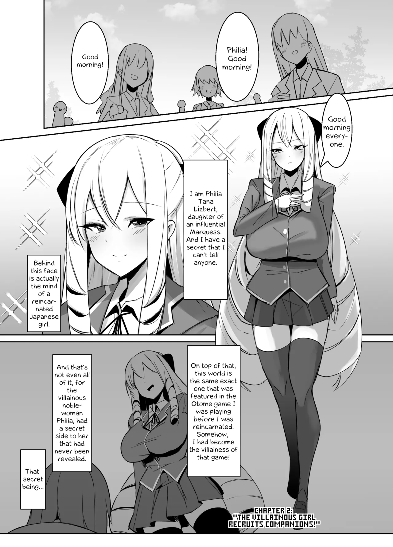 I was reincarnated as a villainess in an otome Game who was a futanari in her backstory 1-4 page 31