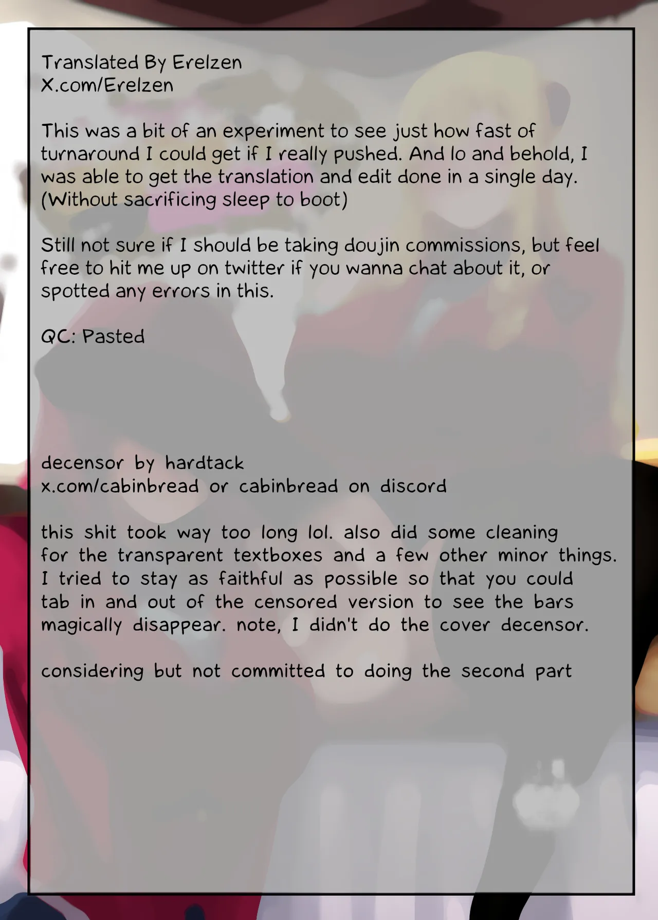 I was reincarnated as a villainess in an otome Game who was a futanari in her backstory page 29