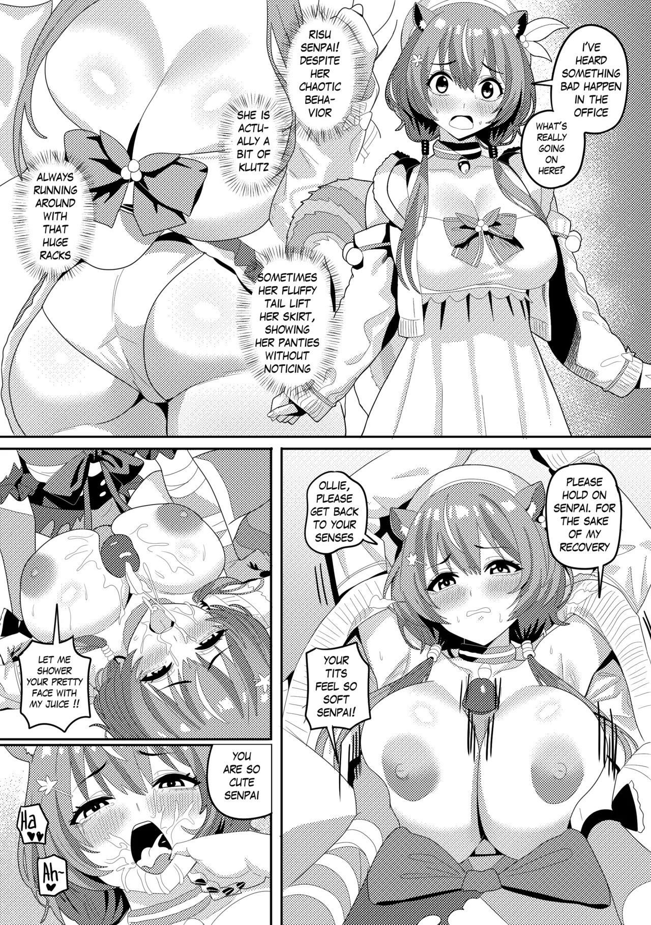 I was surrounded by my beautiful genmates when i got turned into futanari page 16