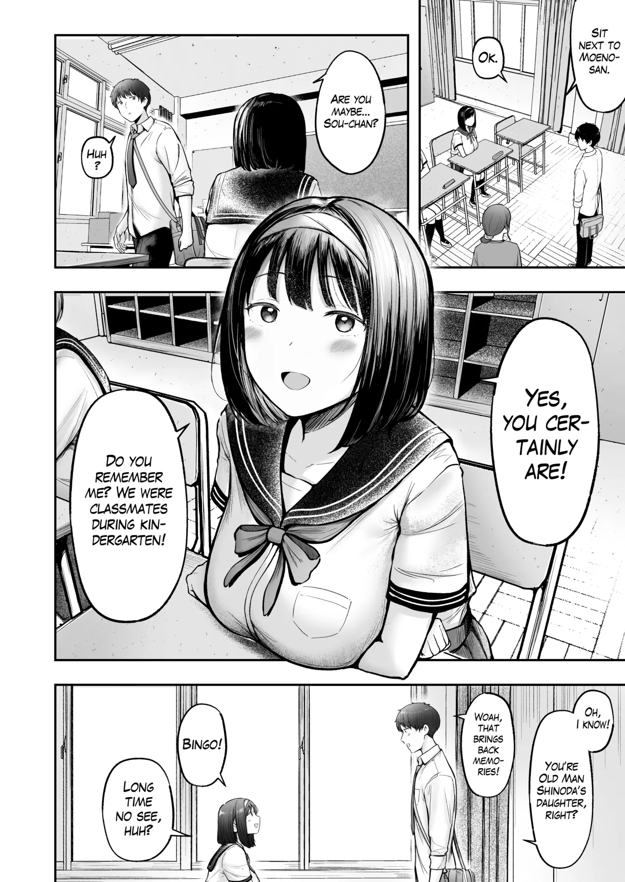 I was Transferred to a Countryside School where all my Female Classmates are in Heat for Me page 5