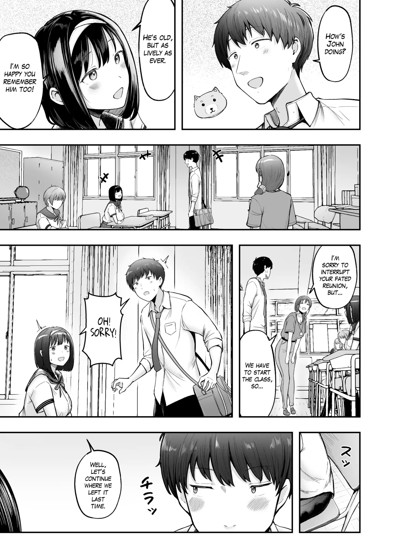 I was Transferred to a Countryside School where all my Female Classmates are in Heat for Me page 6