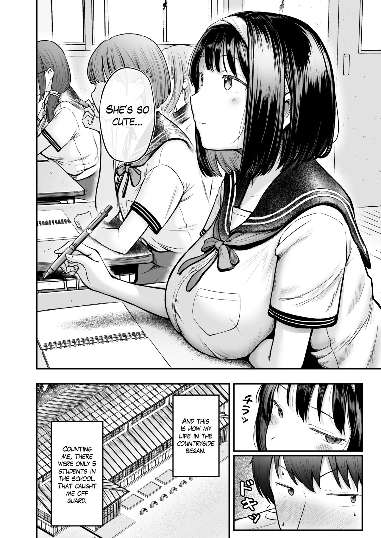 I was Transferred to a Countryside School where all my Female Classmates are in Heat for Me page 7
