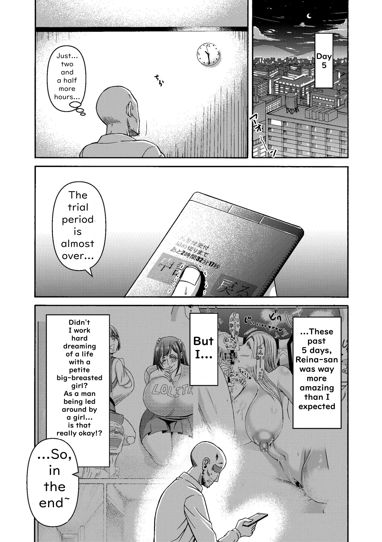 I Was Working Hard, Then This Ridiculously Huge Gal Showed Up page 34