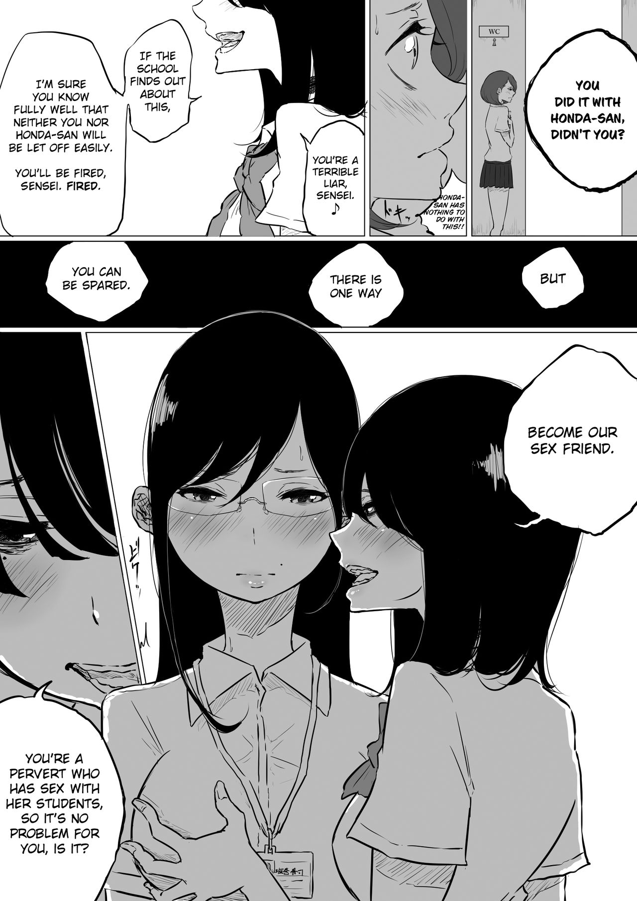 I Went to a Lesbian Brothel and My Teacher Was There page 8