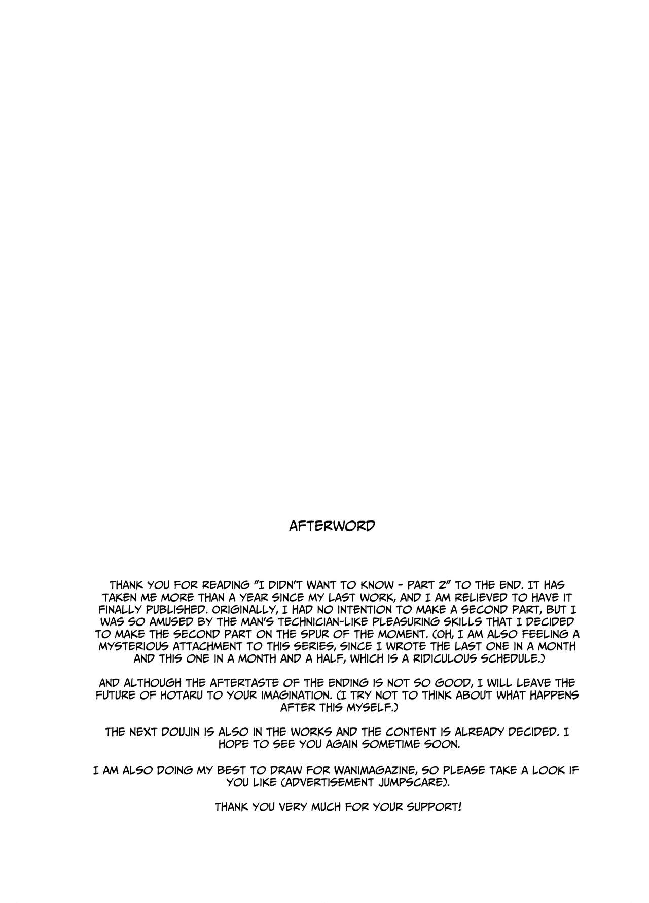 I Wish I Had Not Known ~Part 2~ page 52