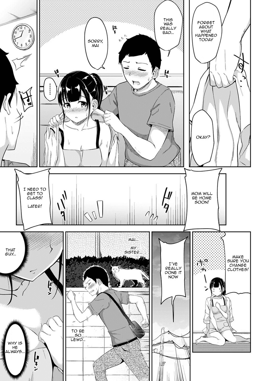 I Woke Up to my Naked Apron Sister and Tried Fucking Her Ch. 1-7 page 20