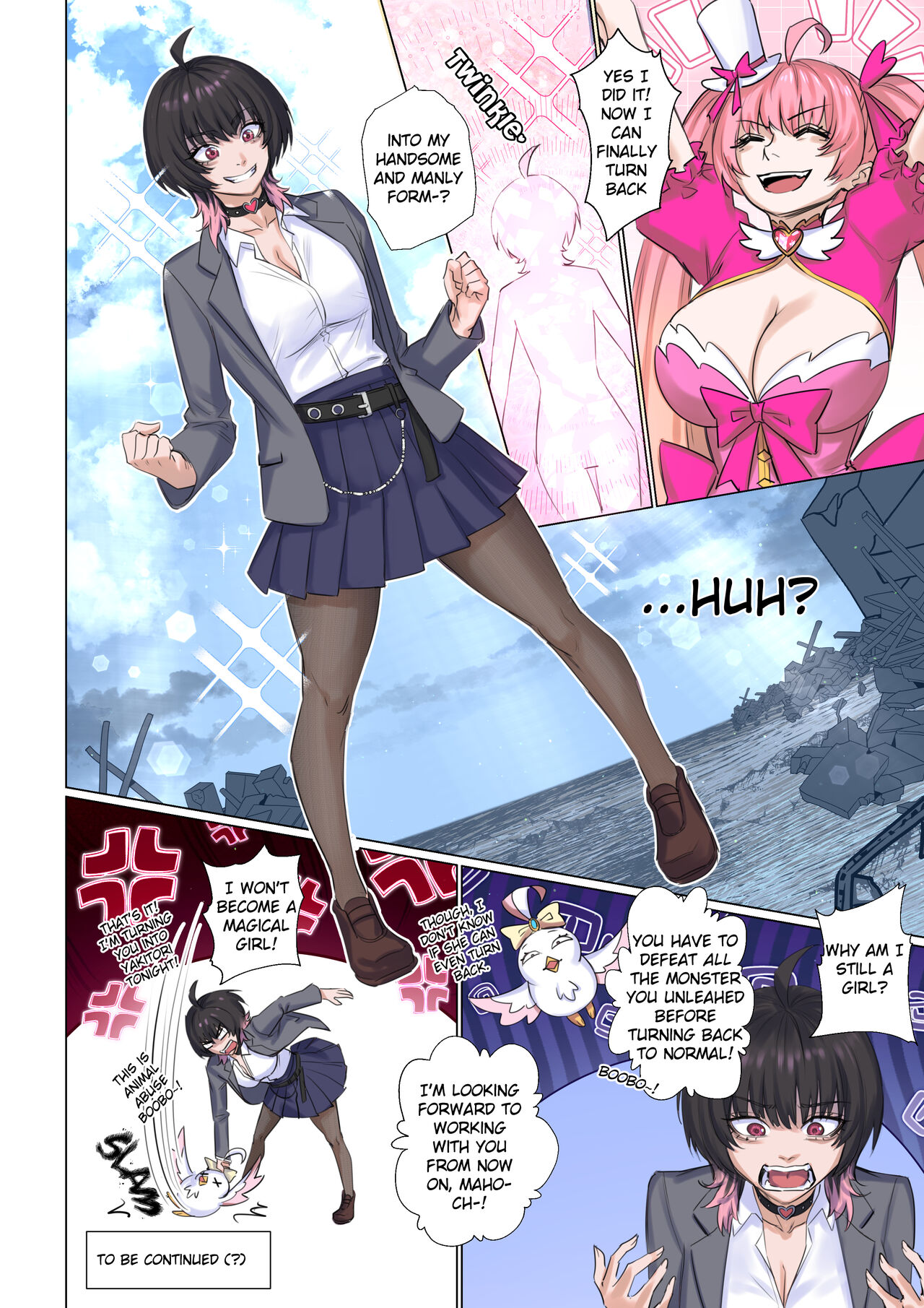I Won't Become a Magical Girl! page 18