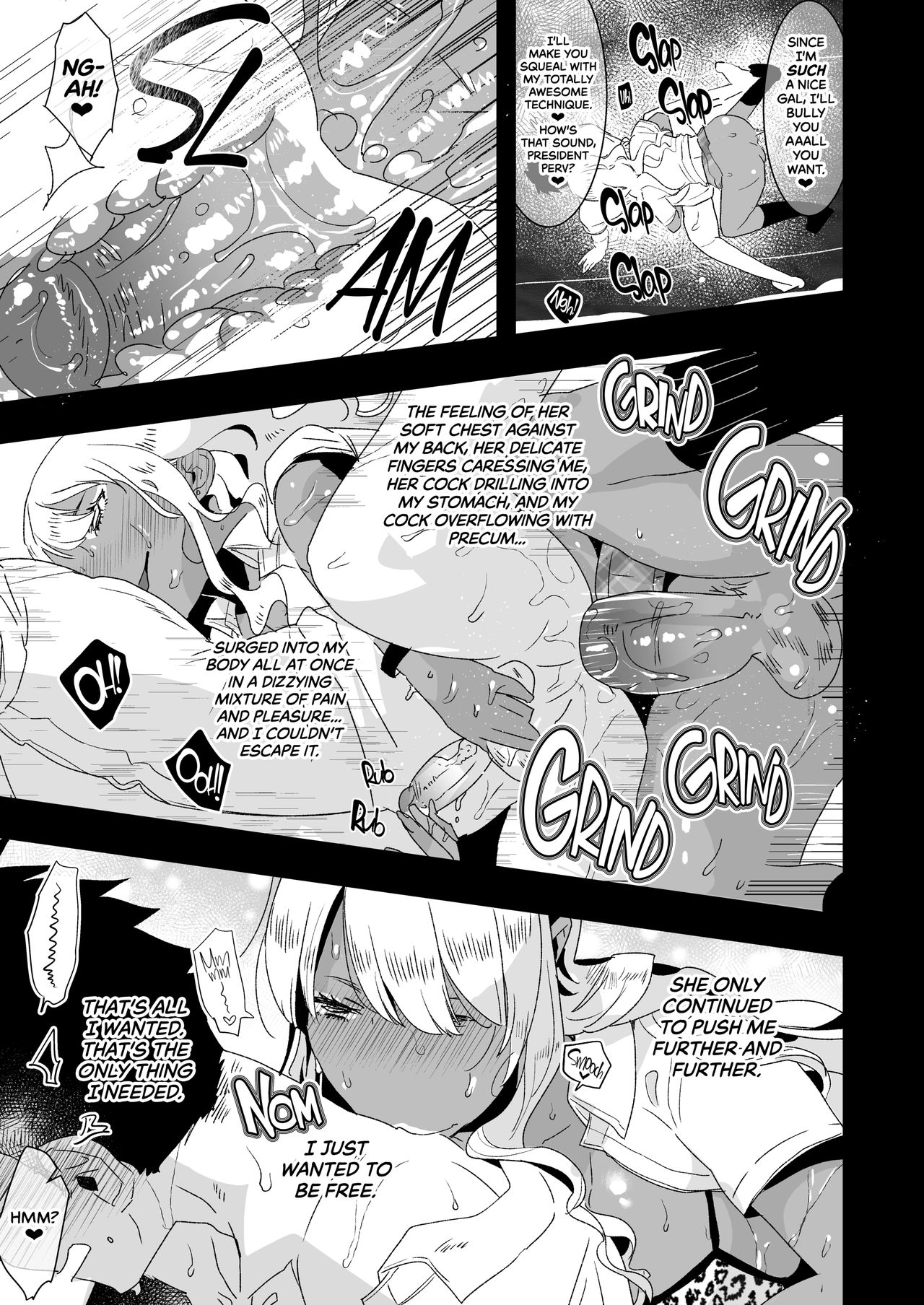 I Would Never Get Dominated and Pegged by a Tan Gal With a Huge Cock! page 16
