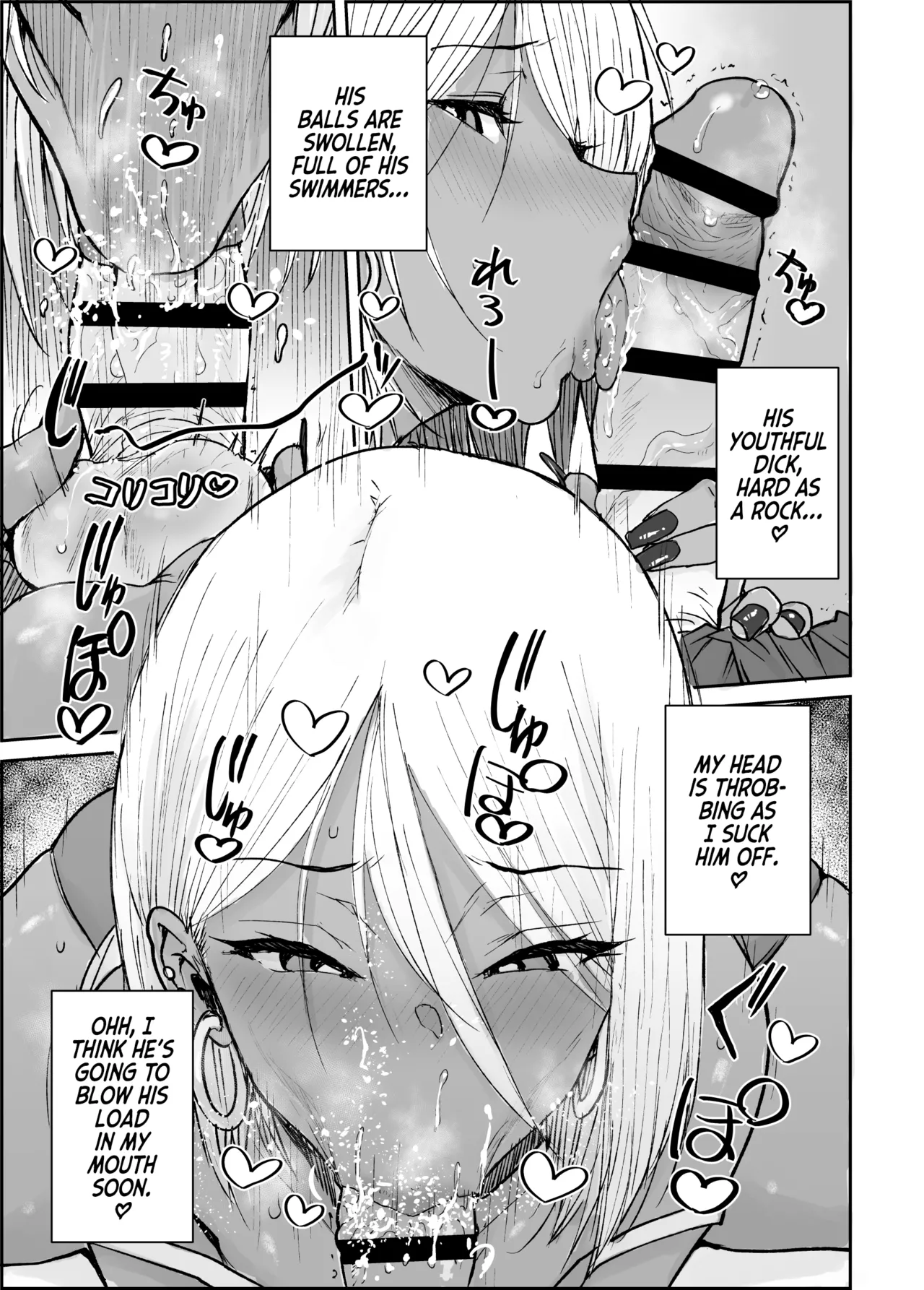I, Your Humble College Student, Busted Loads Into My 35 Y/O Dark-Skinned Gyaru Landlady While She Rode Me Cowgirl page 8