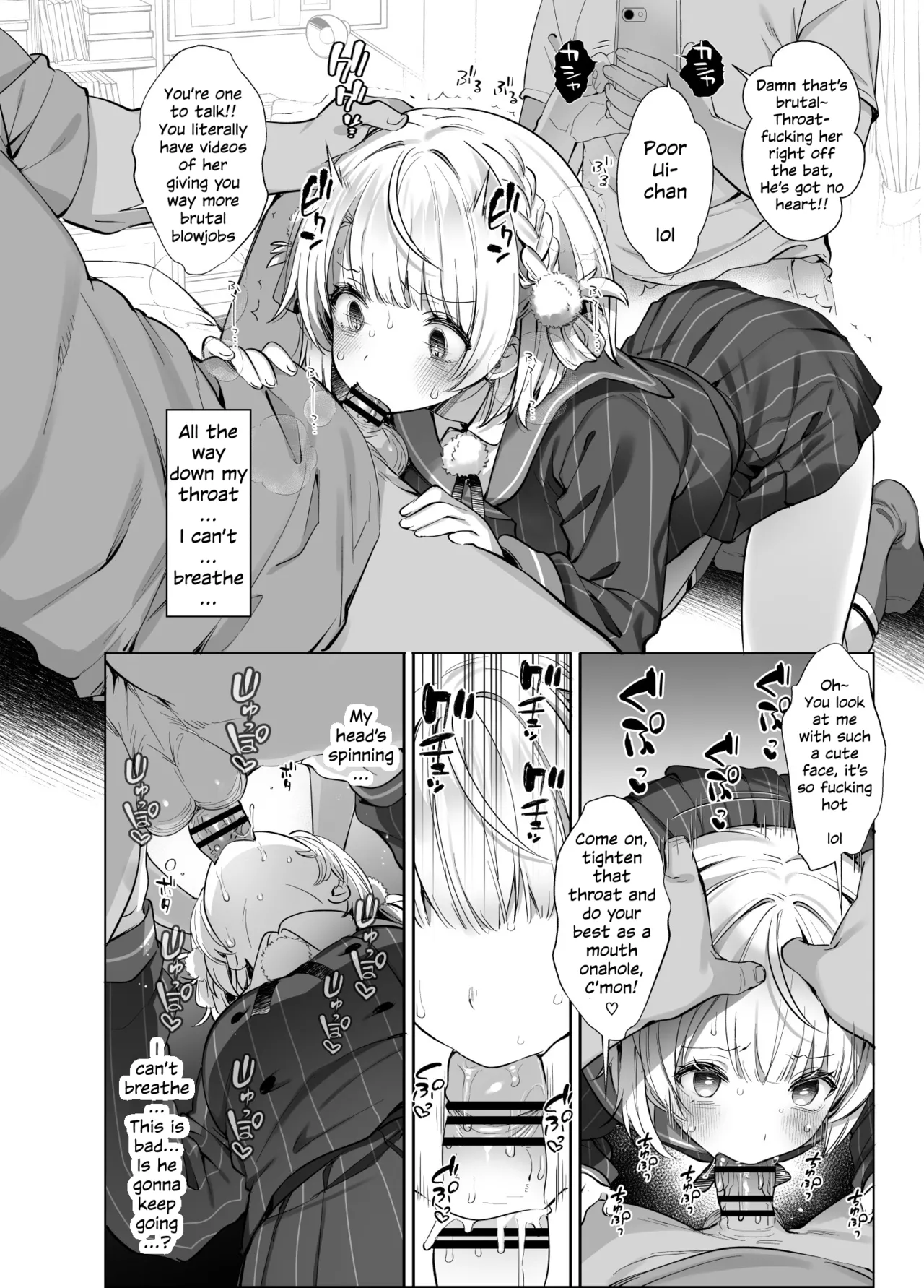 Idol Goddess Artist VTuber's Lewd Secret Account Activities 2 page 14