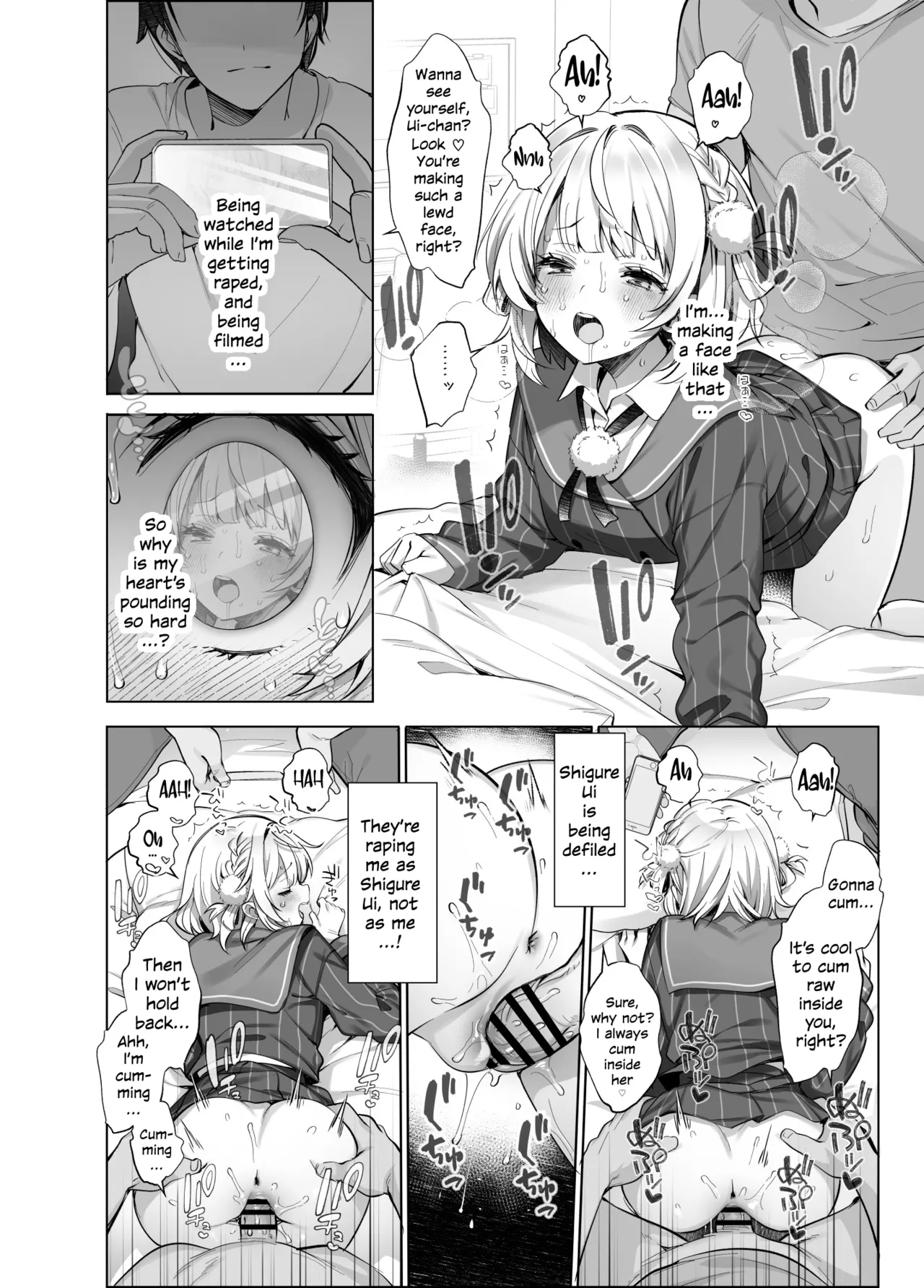 Idol Goddess Artist VTuber's Lewd Secret Account Activities 2 page 20