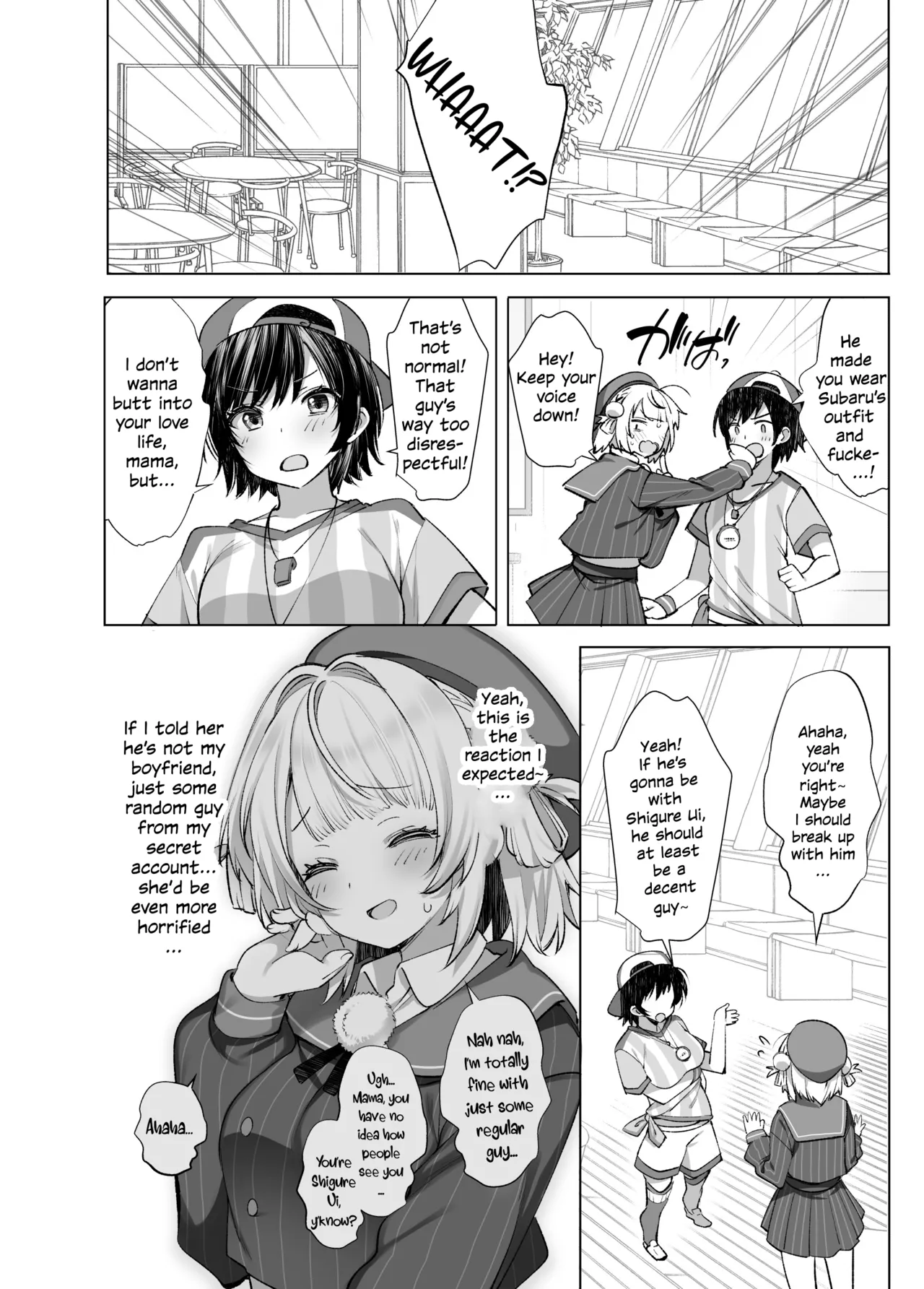 Idol Goddess Artist VTuber's Lewd Secret Account Activities page 15