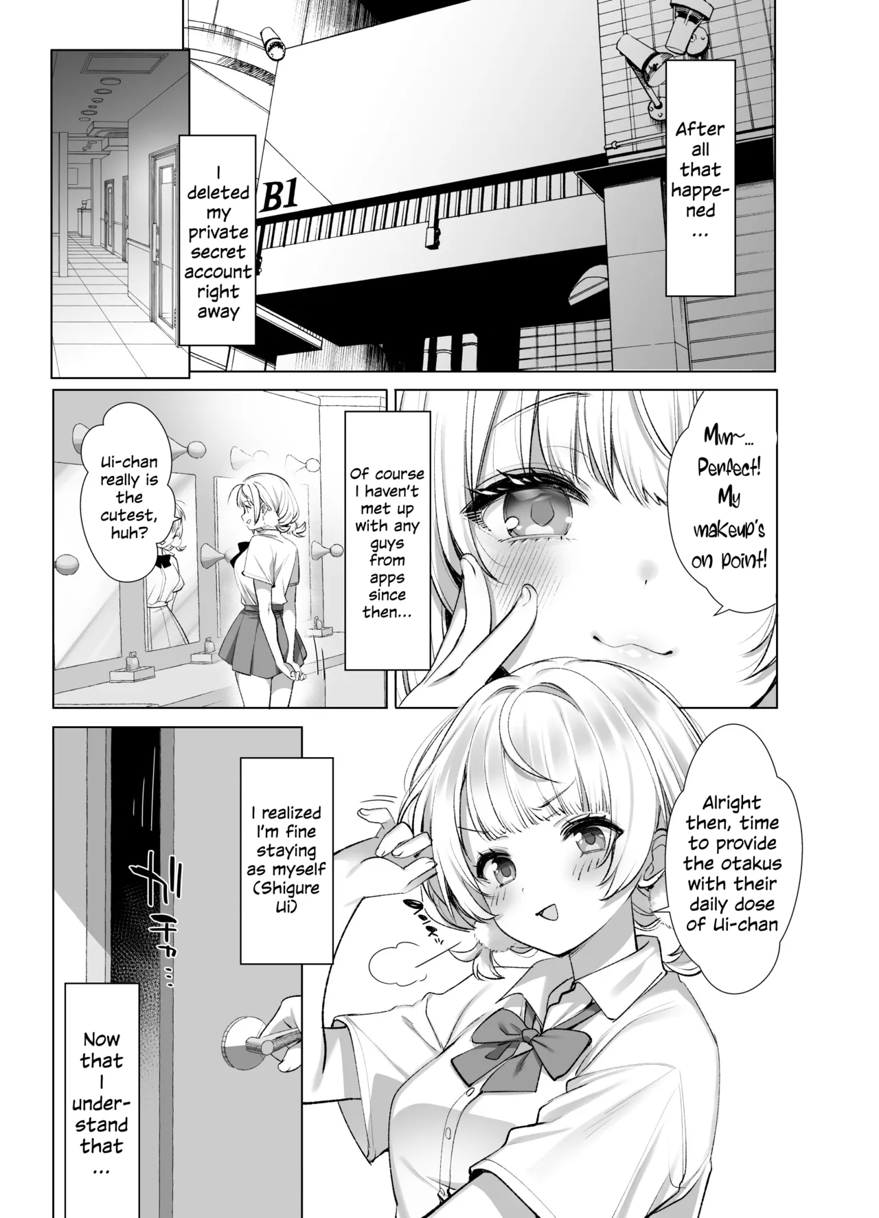 Idol Goddess Artist VTuber's Lewd Secret Account Activities page 38