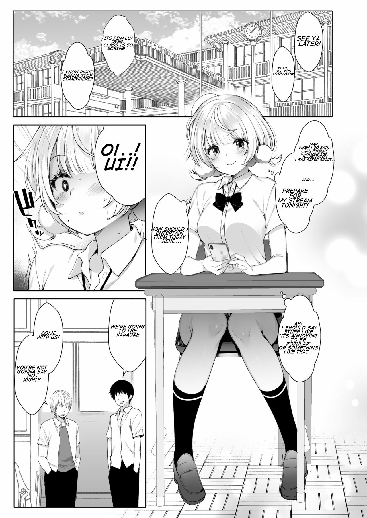 Idol Haishinsha Shigure Ui -Himitsu no Douga Haishin- page 5