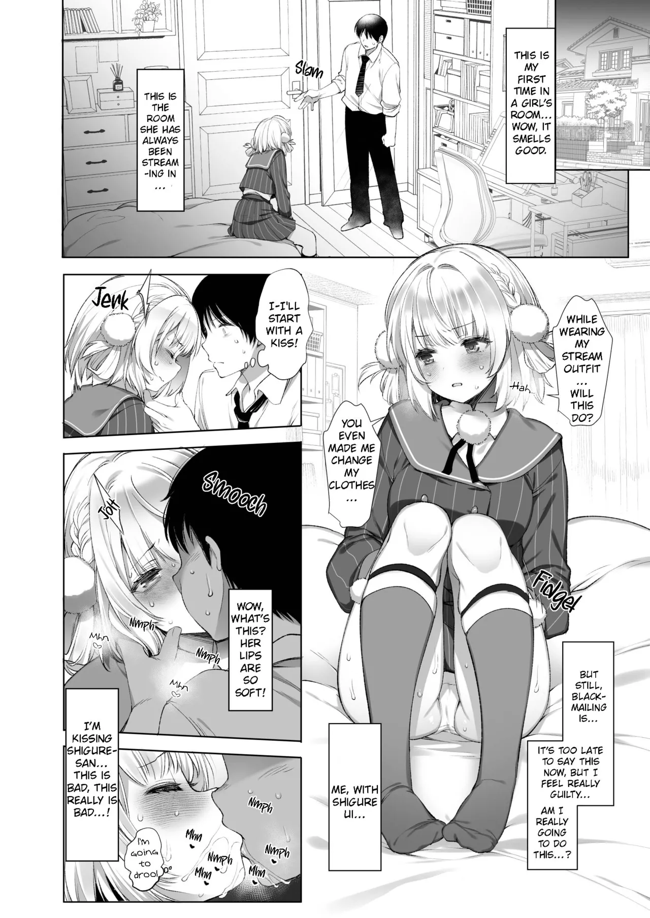 Idol Haishinsha Shigure Ui Naisho no Douga Haishin 2 page 13