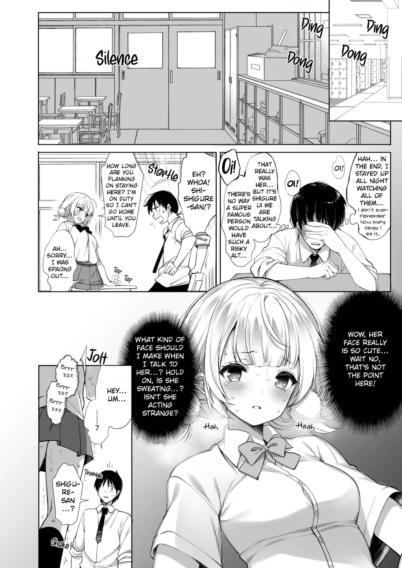 Idol Haishinsha Shigure Ui Naisho no Douga Haishin 2 page 9