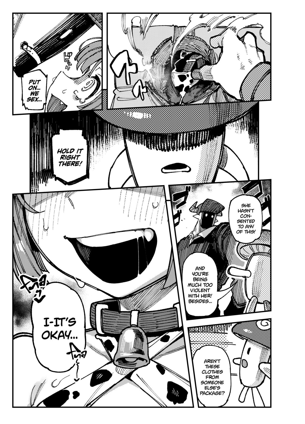Ie ga Shike Sugite Haete Kita Genkaku Yuuhatsu Kinoko wo Gosyoku Shite Hatsujyou Shita Ato no Are ya Kore page 21