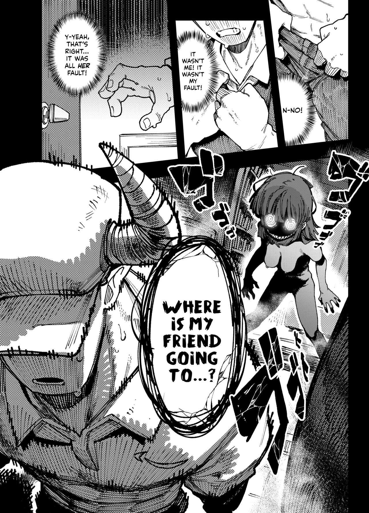 Ie ga Shike Sugite Haete Kita Genkaku Yuuhatsu Kinoko wo Gosyoku Shite Hatsujyou Shita Ato no Are ya Kore page 50