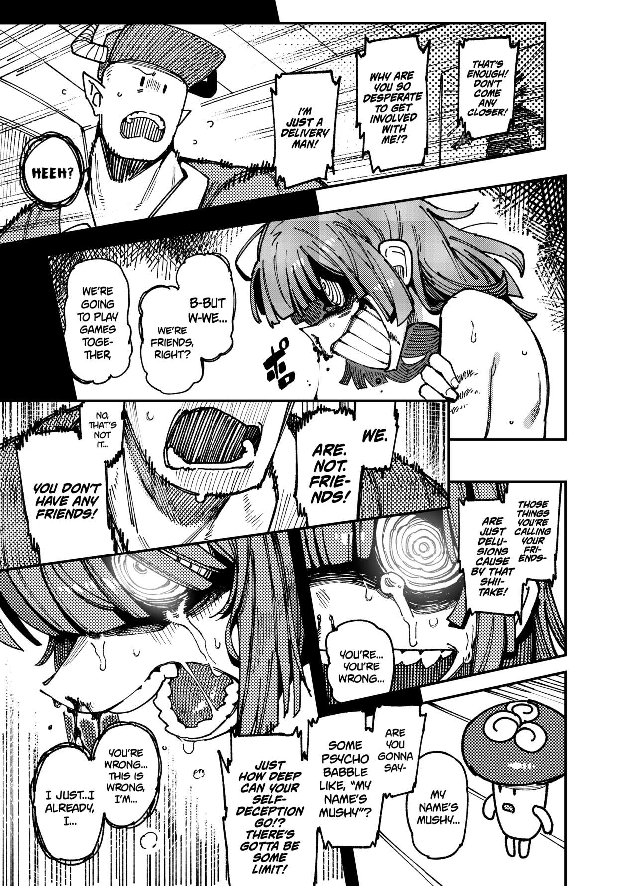 Ie ga Shike Sugite Haete Kita Genkaku Yuuhatsu Kinoko wo Gosyoku Shite Hatsujyou Shita Ato no Are ya Kore page 51