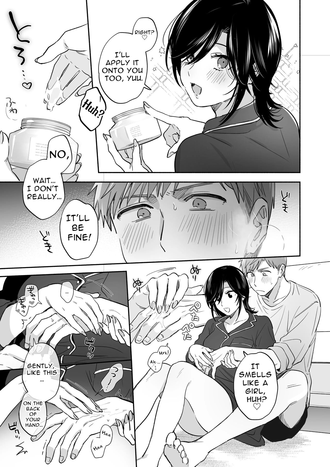 If I Have a Chance, I Want to Warp My Boyfriend's Fetishes! ~Lovey-dovey Trip to the Hotsprings~ page 16