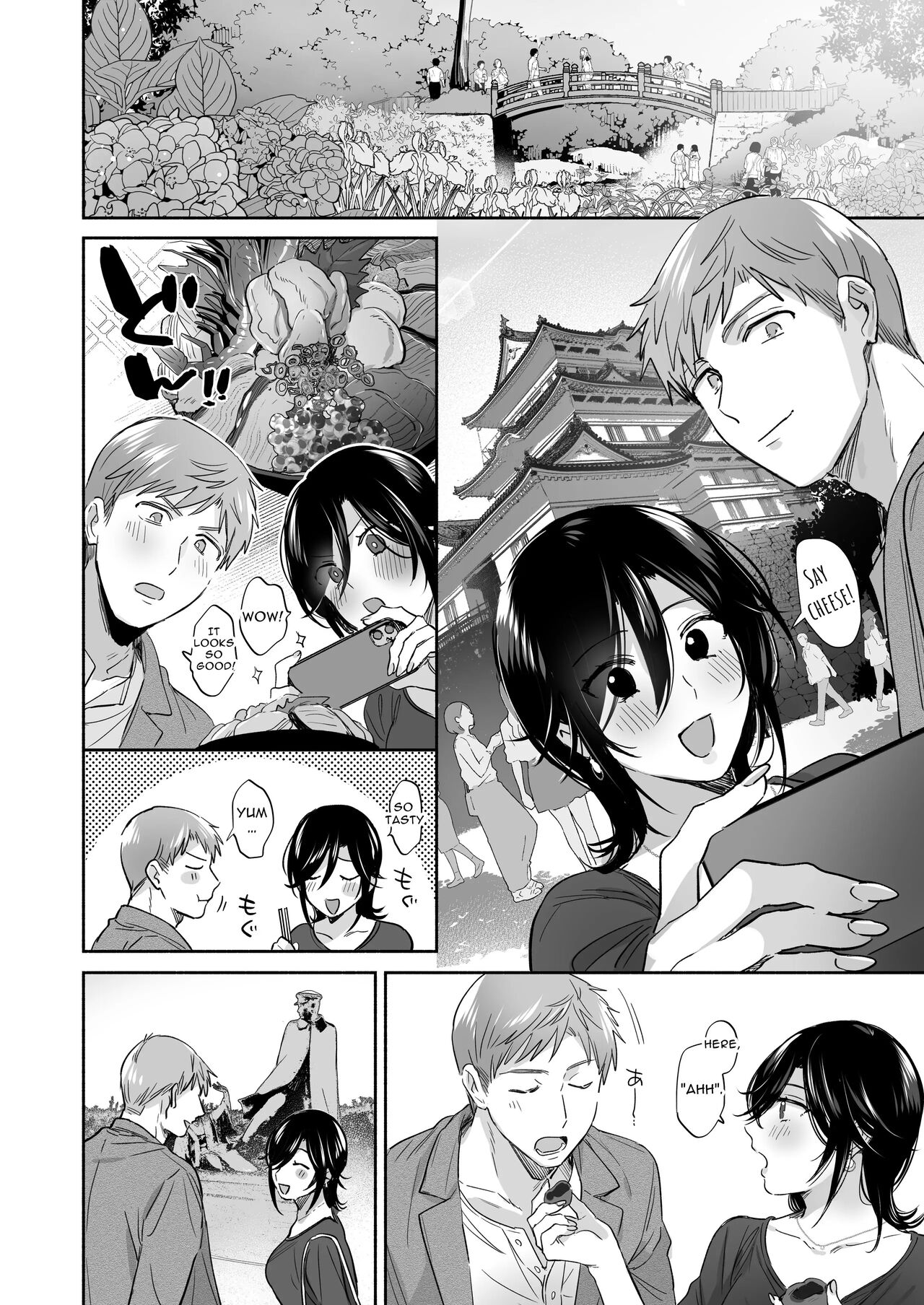 If I Have a Chance, I Want to Warp My Boyfriend's Fetishes! ~Lovey-dovey Trip to the Hotsprings~ page 35