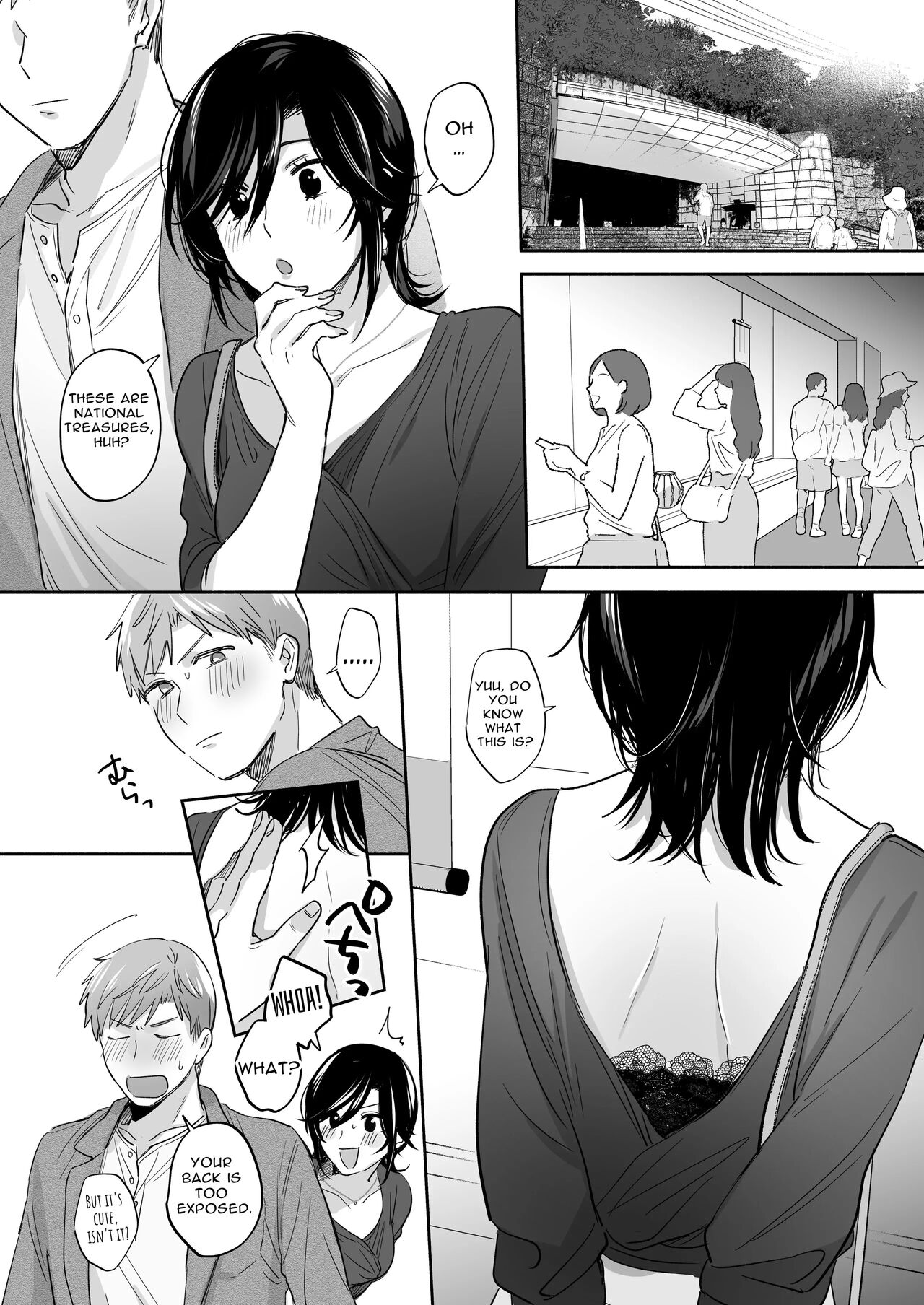 If I Have a Chance, I Want to Warp My Boyfriend's Fetishes! ~Lovey-dovey Trip to the Hotsprings~ page 37