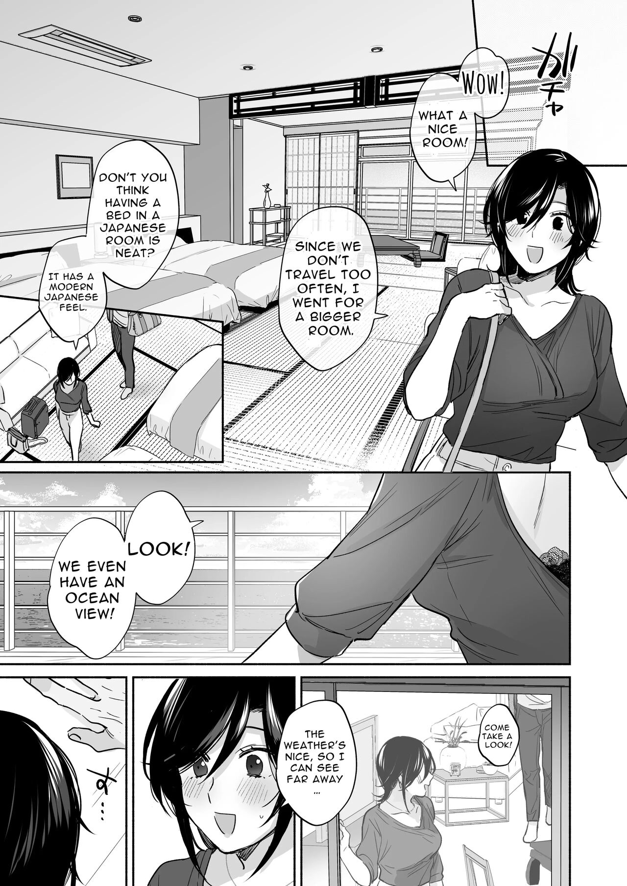 If I Have a Chance, I Want to Warp My Boyfriend's Fetishes! ~Lovey-dovey Trip to the Hotsprings~ page 44