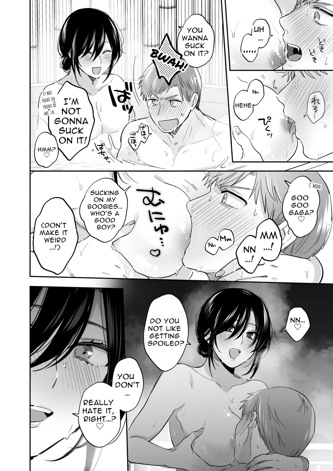If I Have a Chance, I Want to Warp My Boyfriend's Fetishes! ~Lovey-dovey Trip to the Hotsprings~ page 61