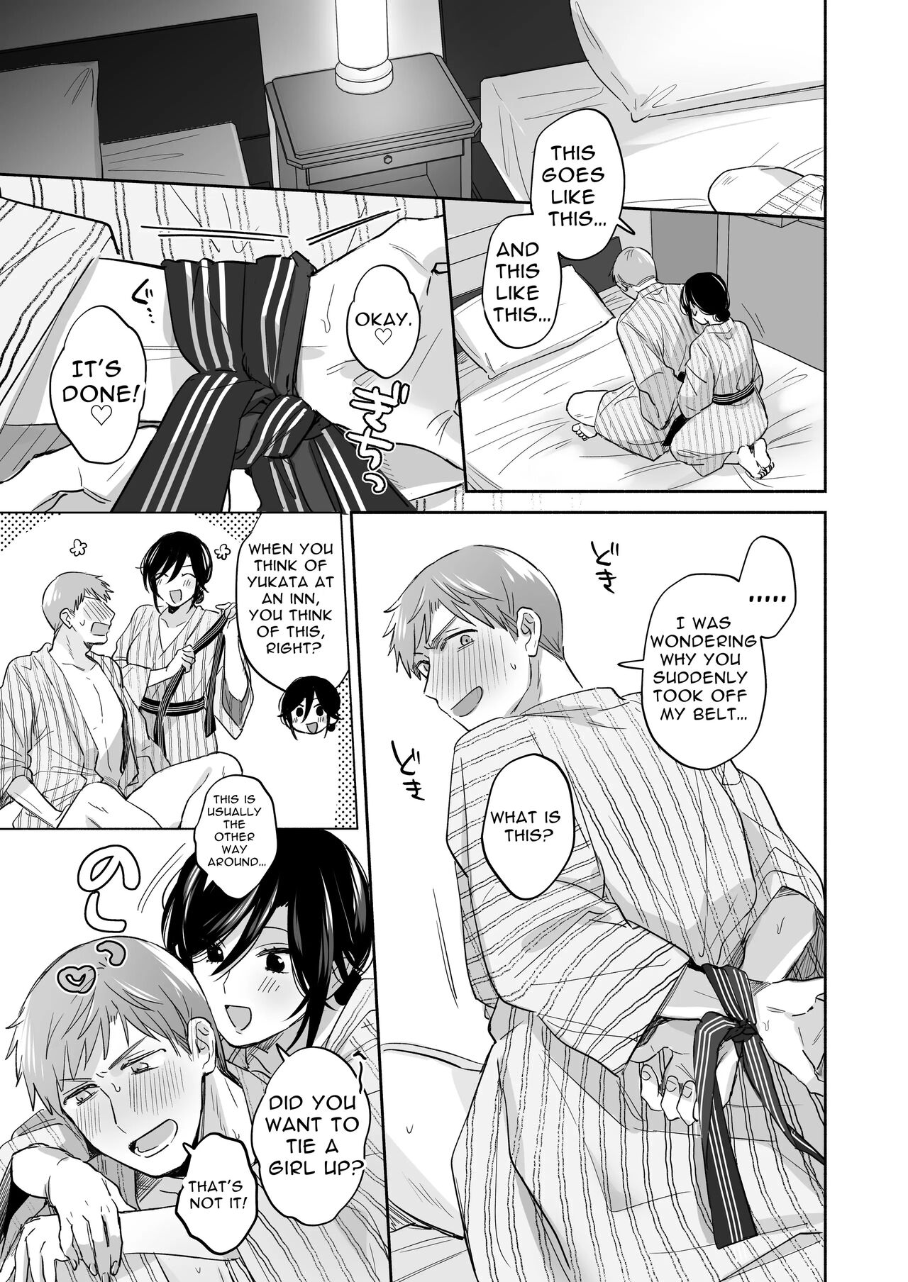 If I Have a Chance, I Want to Warp My Boyfriend's Fetishes! ~Lovey-dovey Trip to the Hotsprings~ page 64