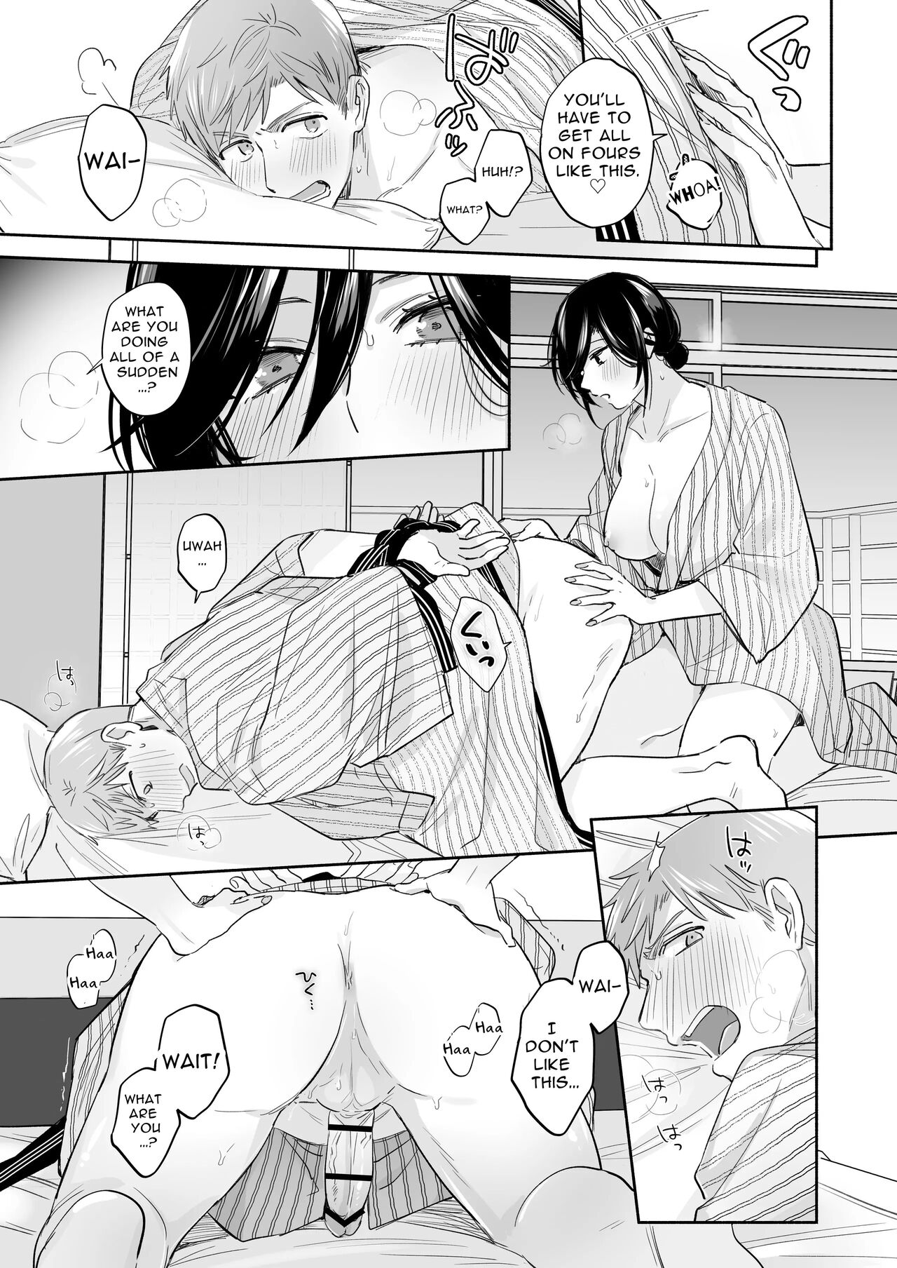 If I Have a Chance, I Want to Warp My Boyfriend's Fetishes! ~Lovey-dovey Trip to the Hotsprings~ page 66