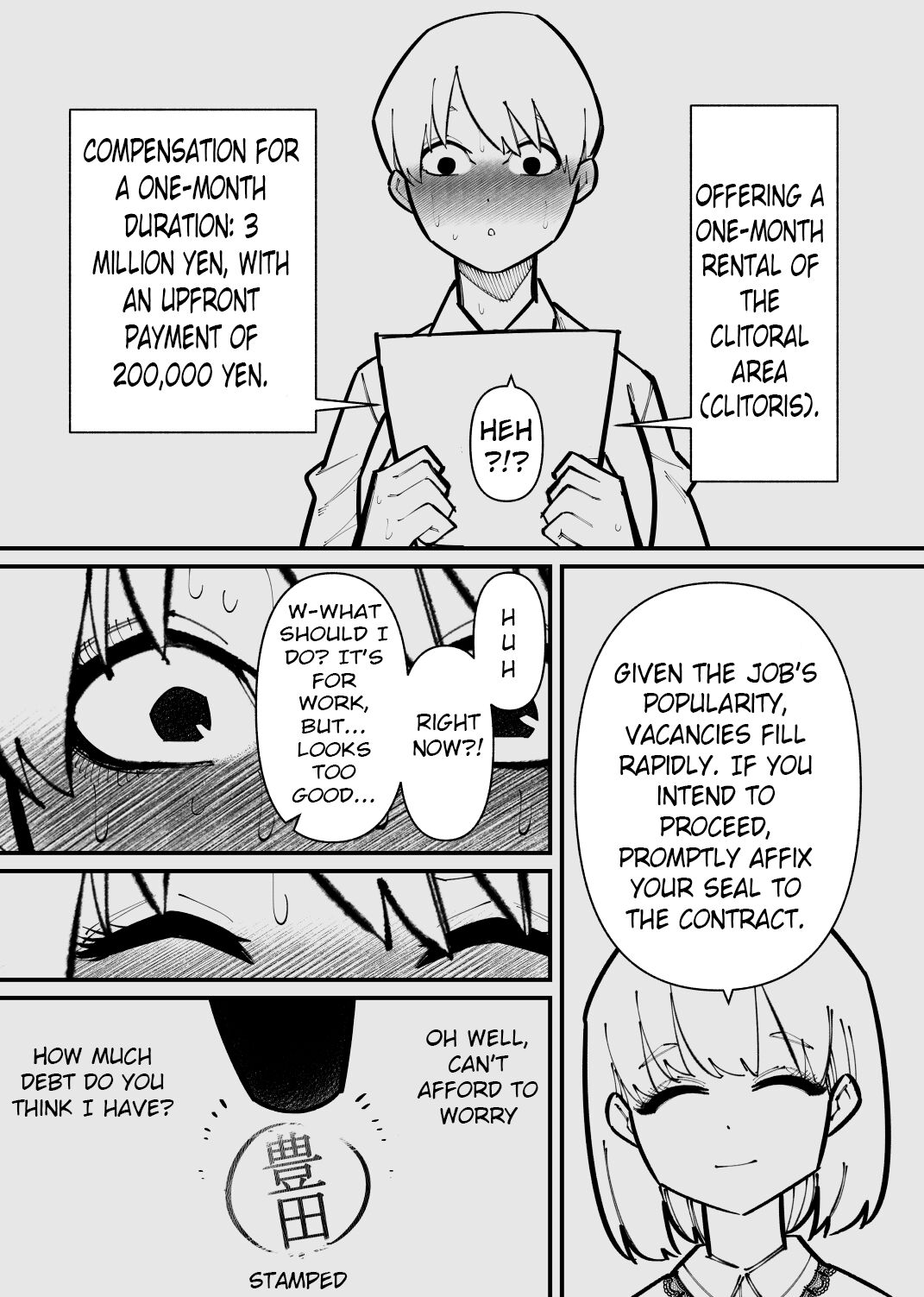 If I lend you my clitoris... page 4