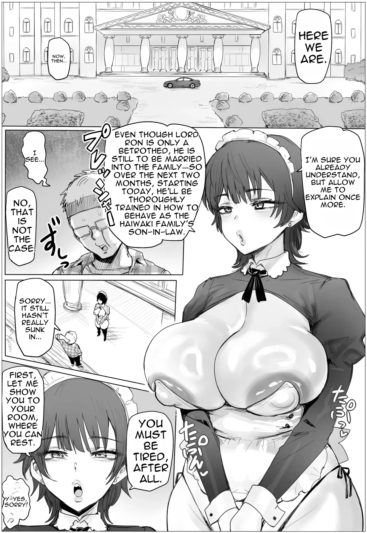 If I Practiced Pounding as a Maid, I Could Conquer the Young Lady’s Hole! page 4
