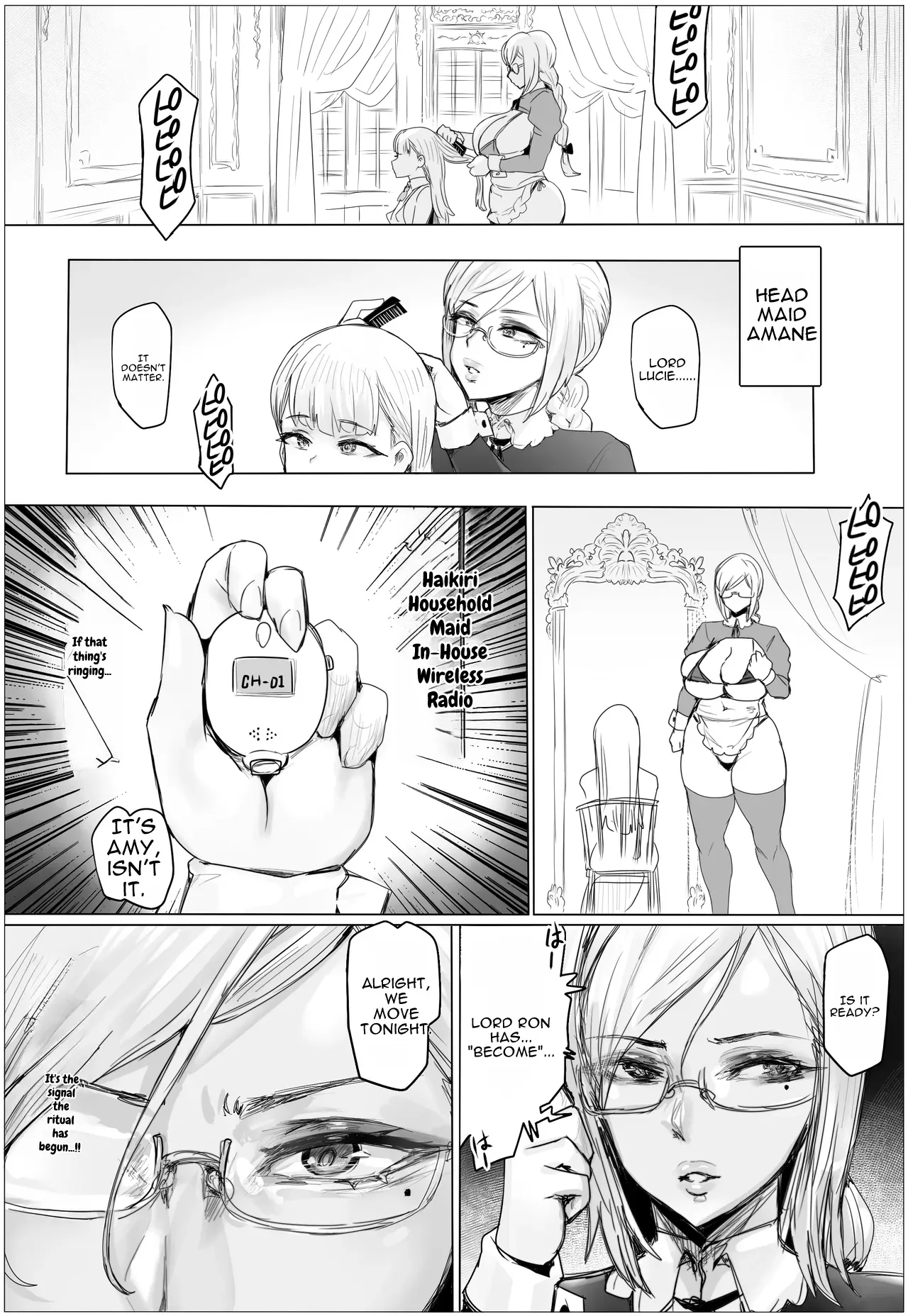 If I Practiced Pounding as a Maid, I Could Conquer the Young Lady’s Hole! page 42