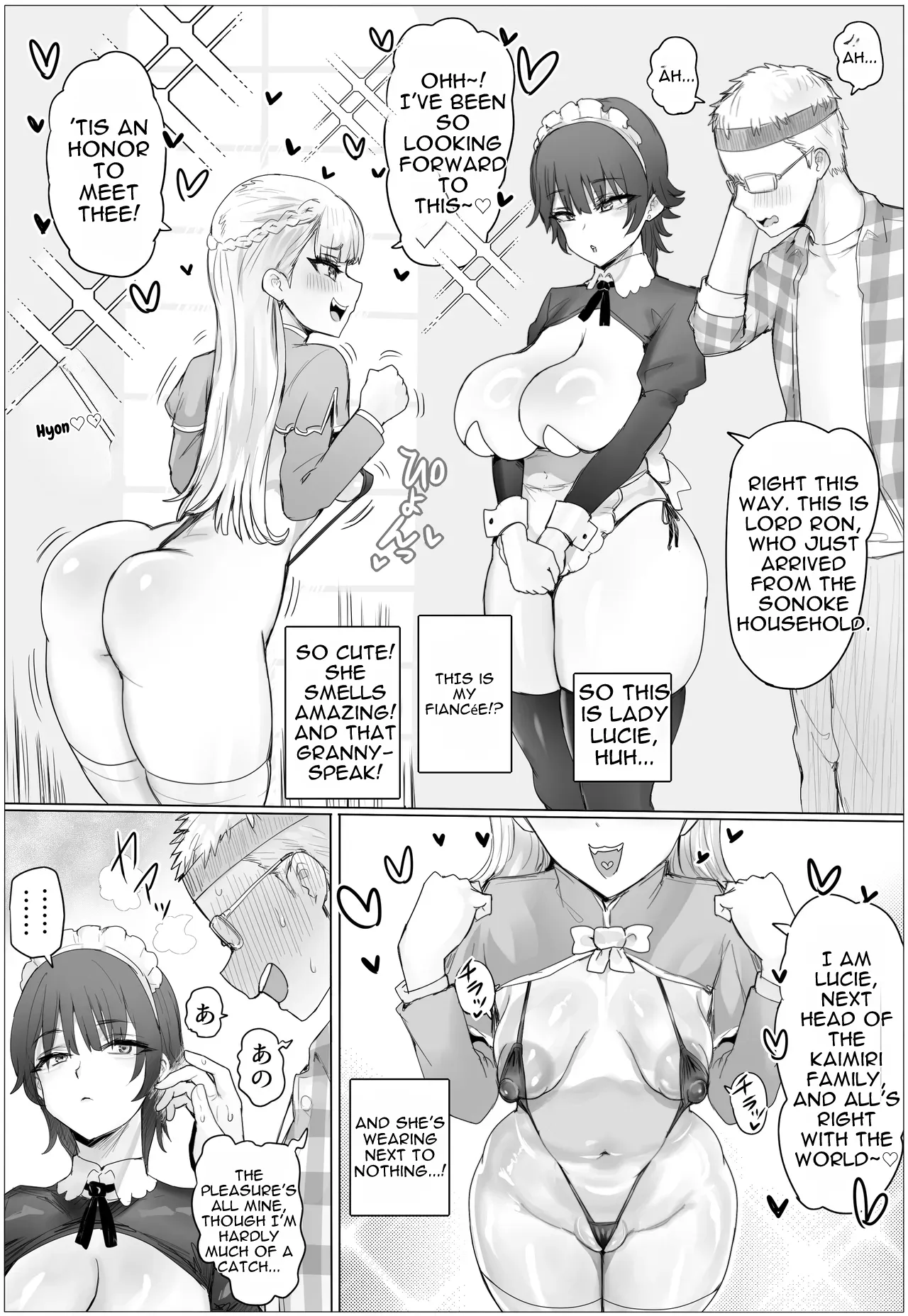 If I Practiced Pounding as a Maid, I Could Conquer the Young Lady’s Hole! page 6