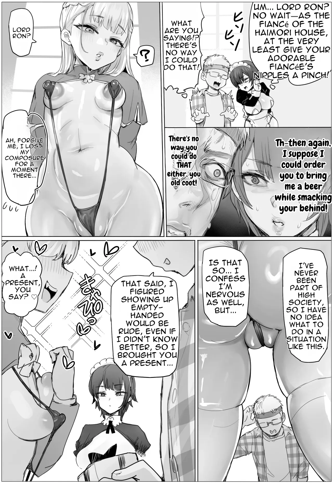 If I Practiced Pounding as a Maid, I Could Conquer the Young Lady’s Hole! page 7