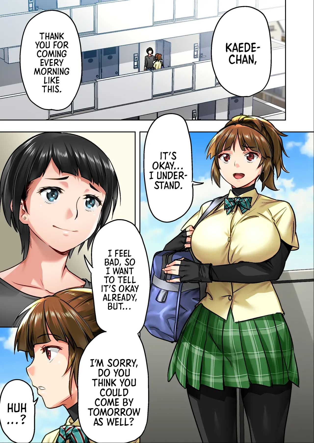 "If I rape her over and over again, Yume will start to feel good too!" - Udo page 2