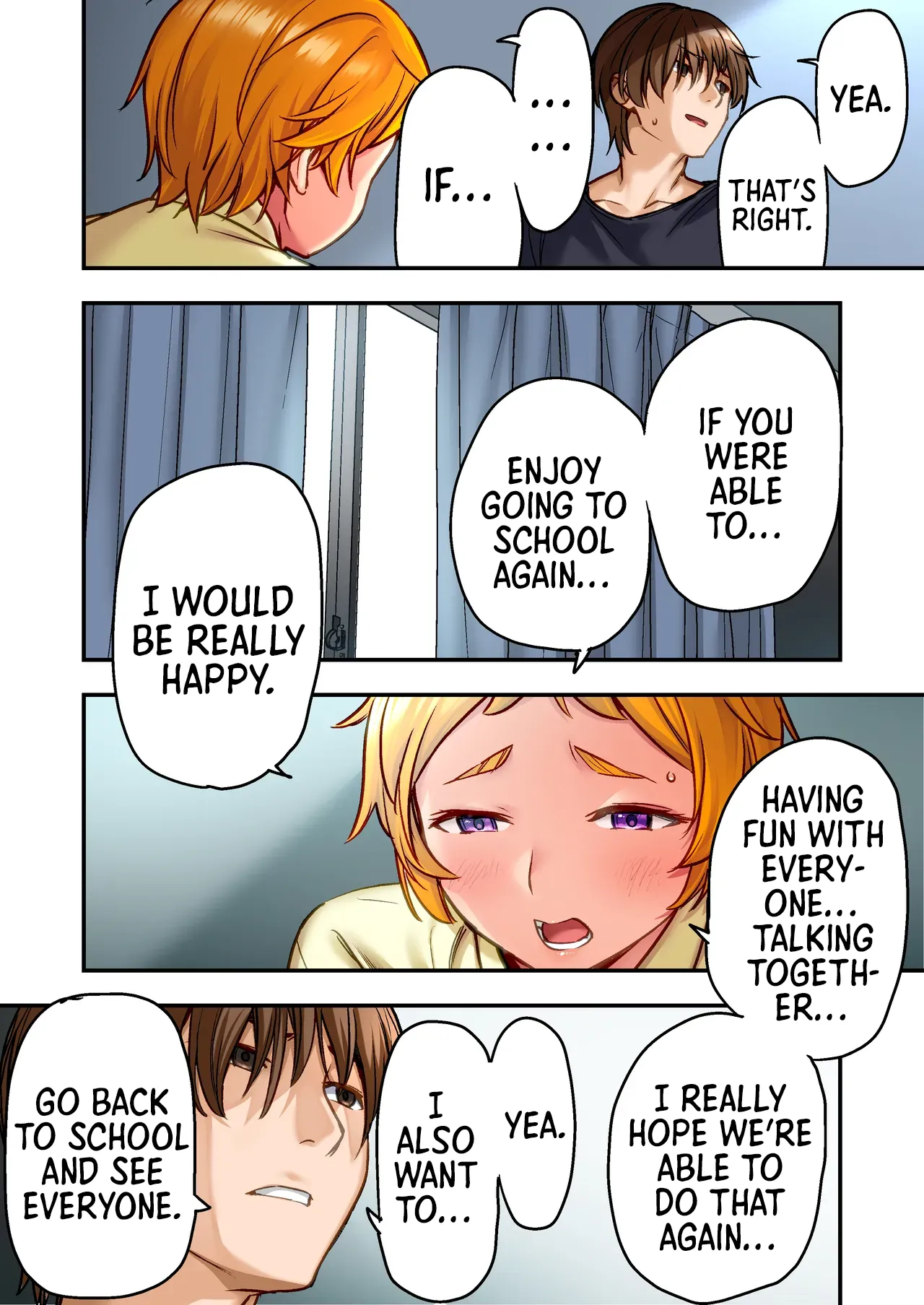 "If I rape her over and over again, Yume will start to feel good too!" - Udo page 29