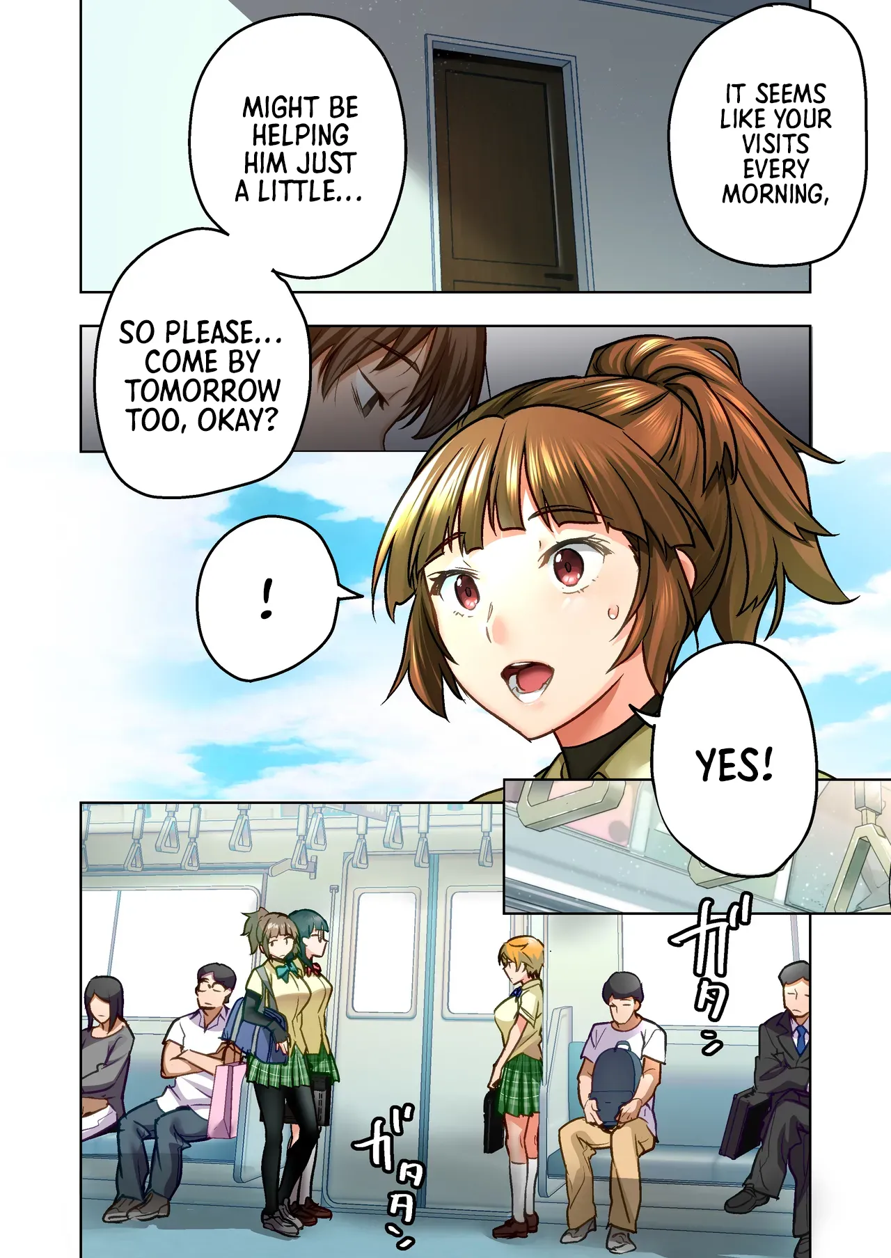 "If I rape her over and over again, Yume will start to feel good too!" - Udo page 3