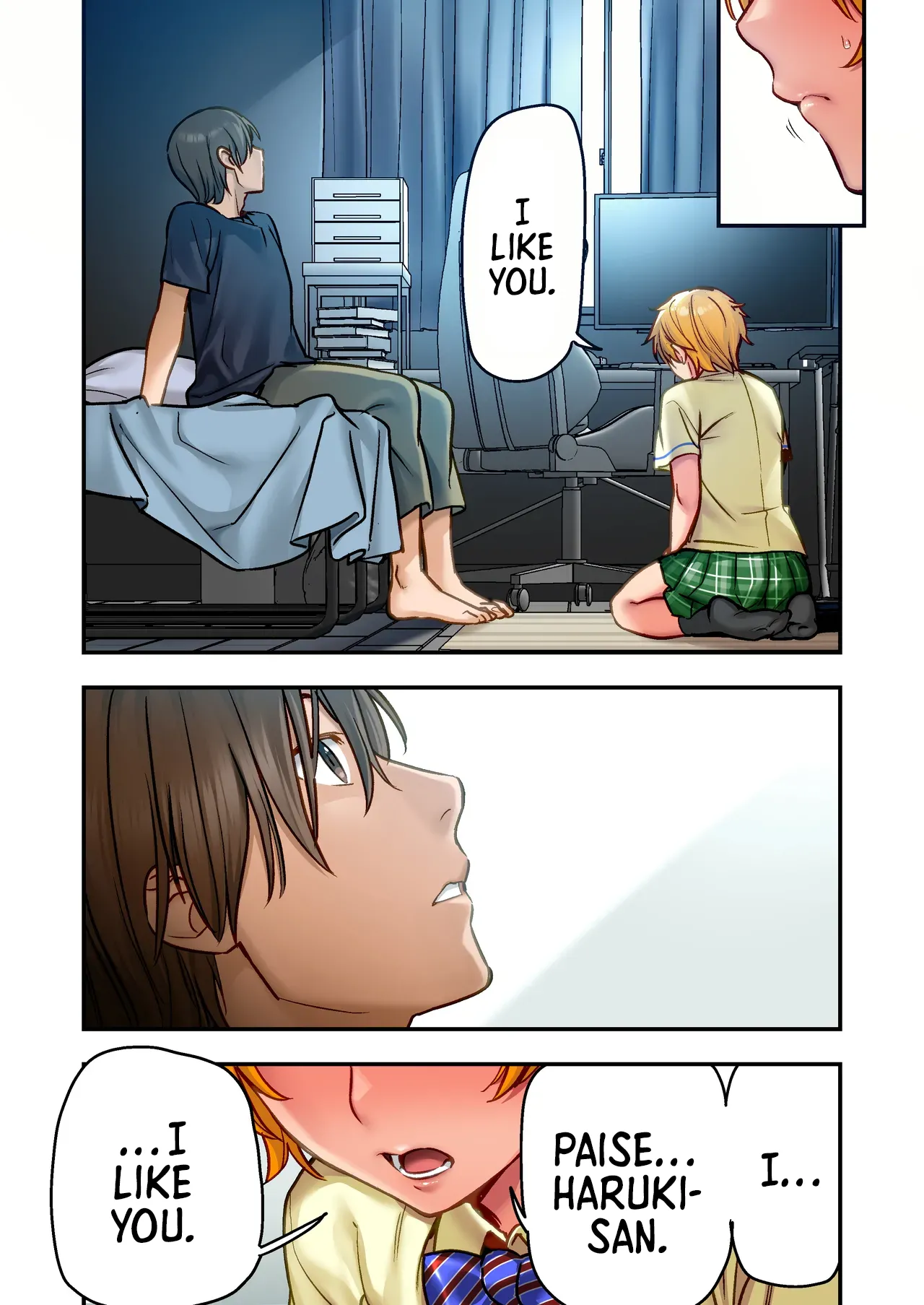 "If I rape her over and over again, Yume will start to feel good too!" - Udo page 30