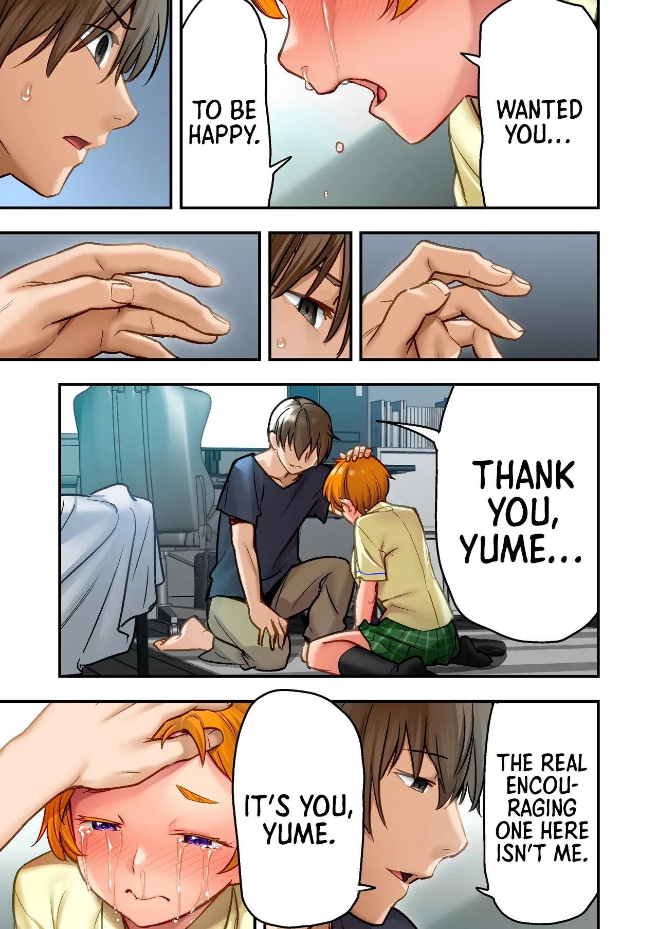 "If I rape her over and over again, Yume will start to feel good too!" - Udo page 32