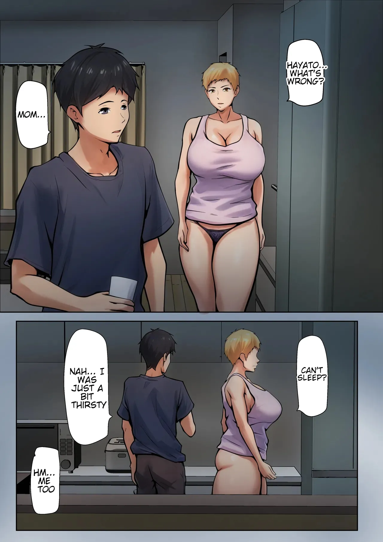 If stepmother and stepson lived together, it would be something like this. page 20